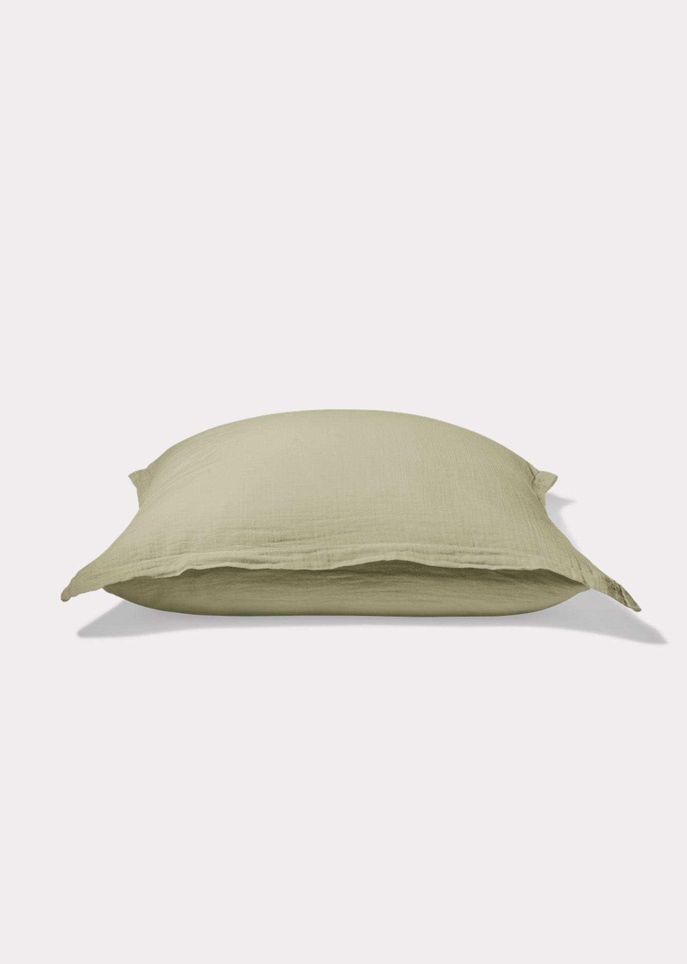 PILLOW COVER 65  X 65 - MERCI - VERT 77 RUE DE VARENNE