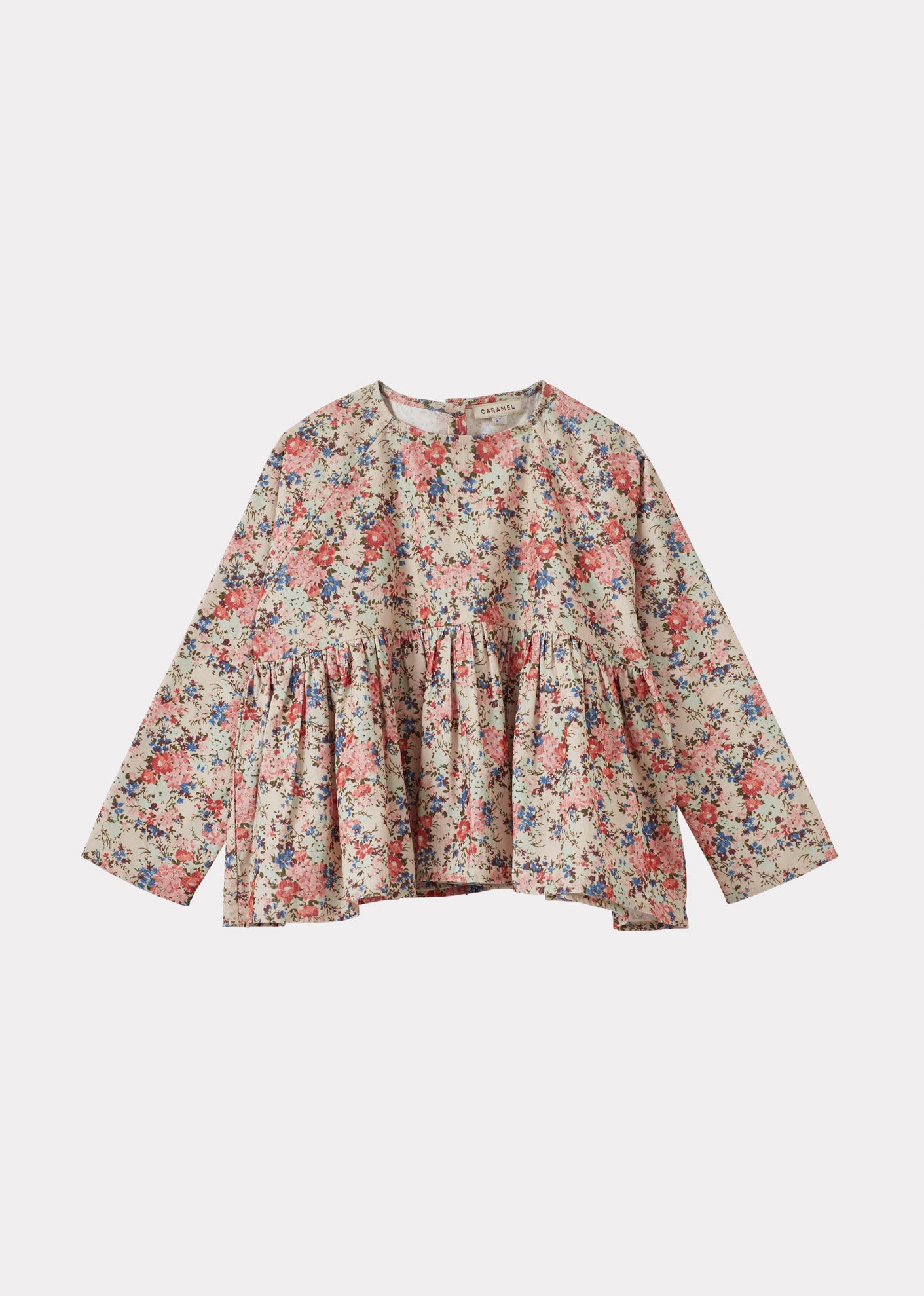 CALLIOPE GIRL'S BLOUSE - LIBERTY MAKINDRA PRINT