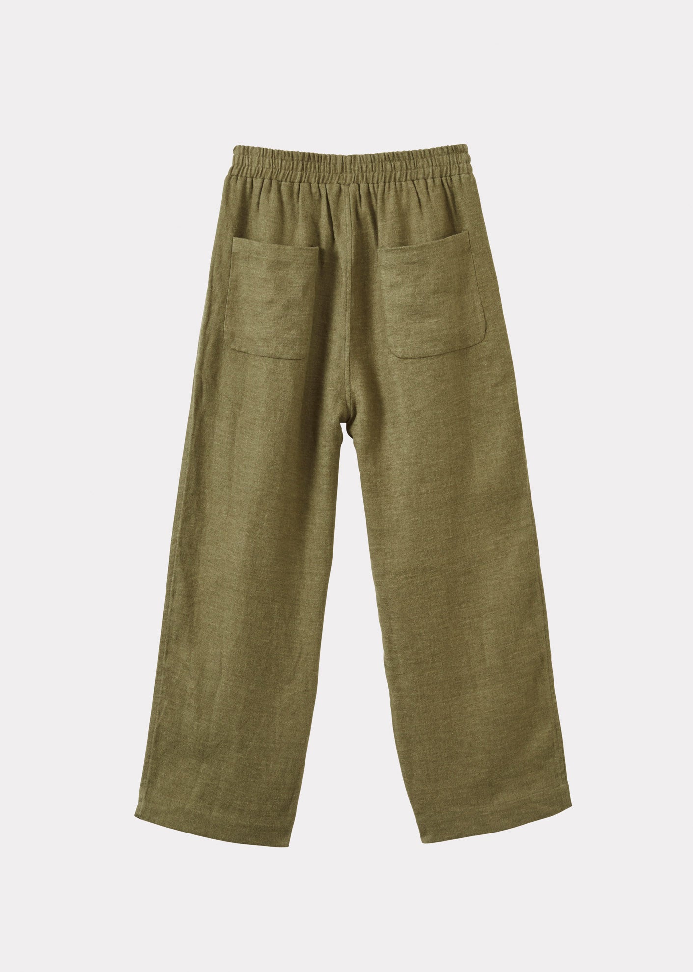 WOMAN CAPER TROUSER - KHAKI