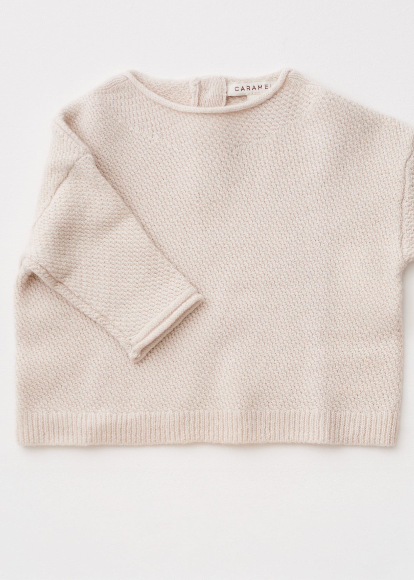 ADELIE BABY JUMPER - BUTTERMILK