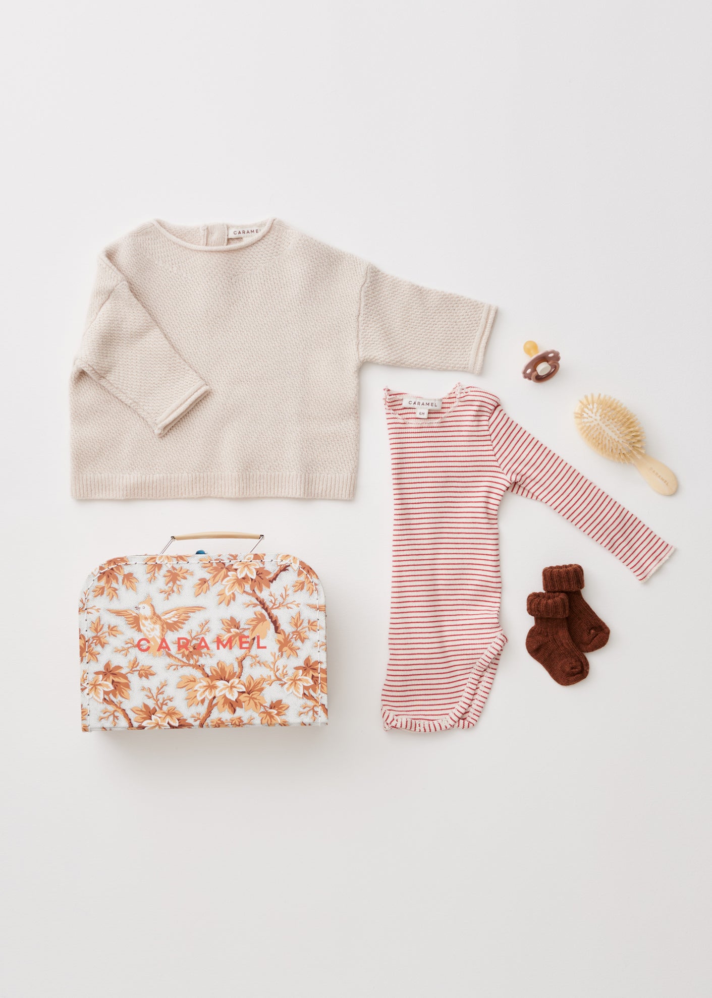 ADELIE BABY JUMPER - BUTTERMILK