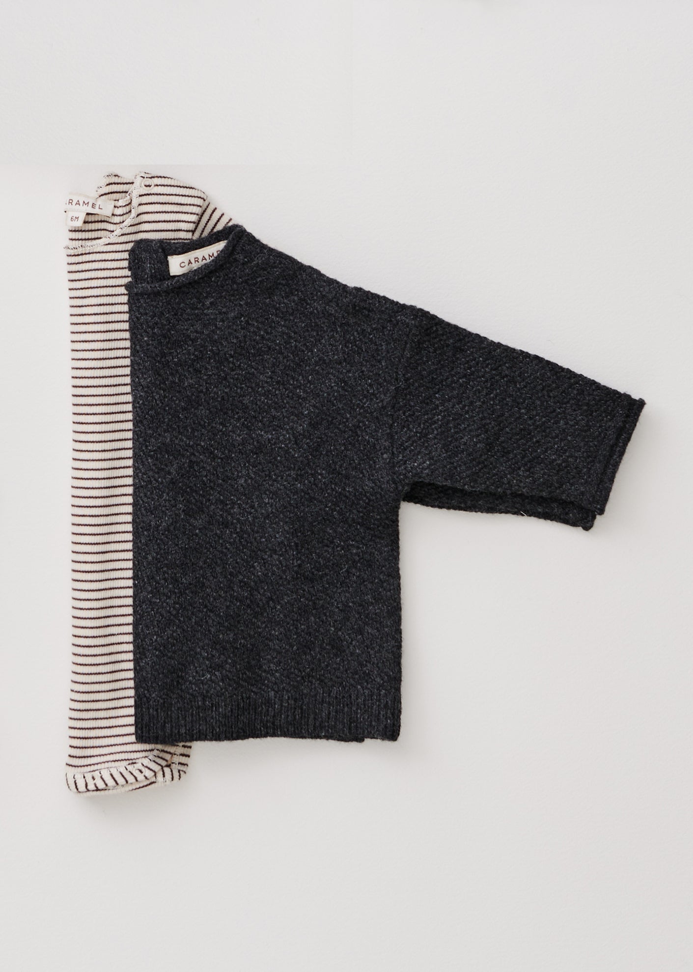 ADELIE BABY JUMPER - GRAPHITE