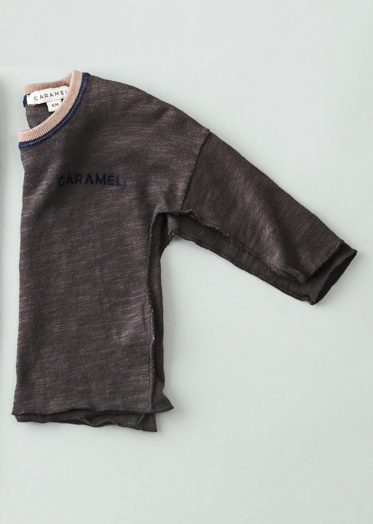 VIBERNUM BABY T-SHIRT - COFFEE