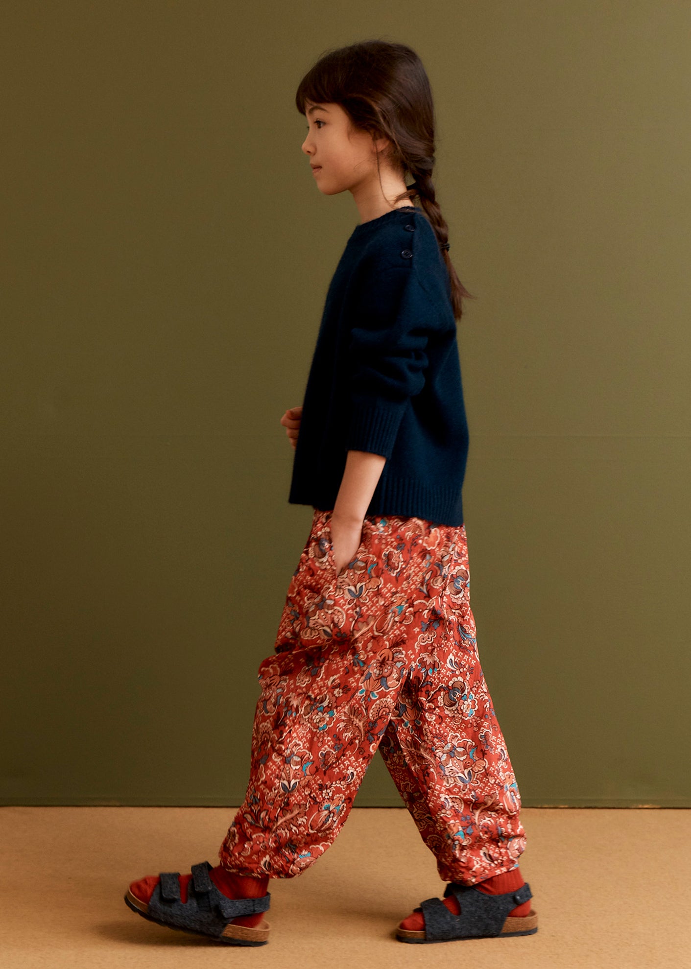 BOBBY CHILDREN'S COTTON CORDUROY TROUSERS - LIBERTY WEAVERS WONDER