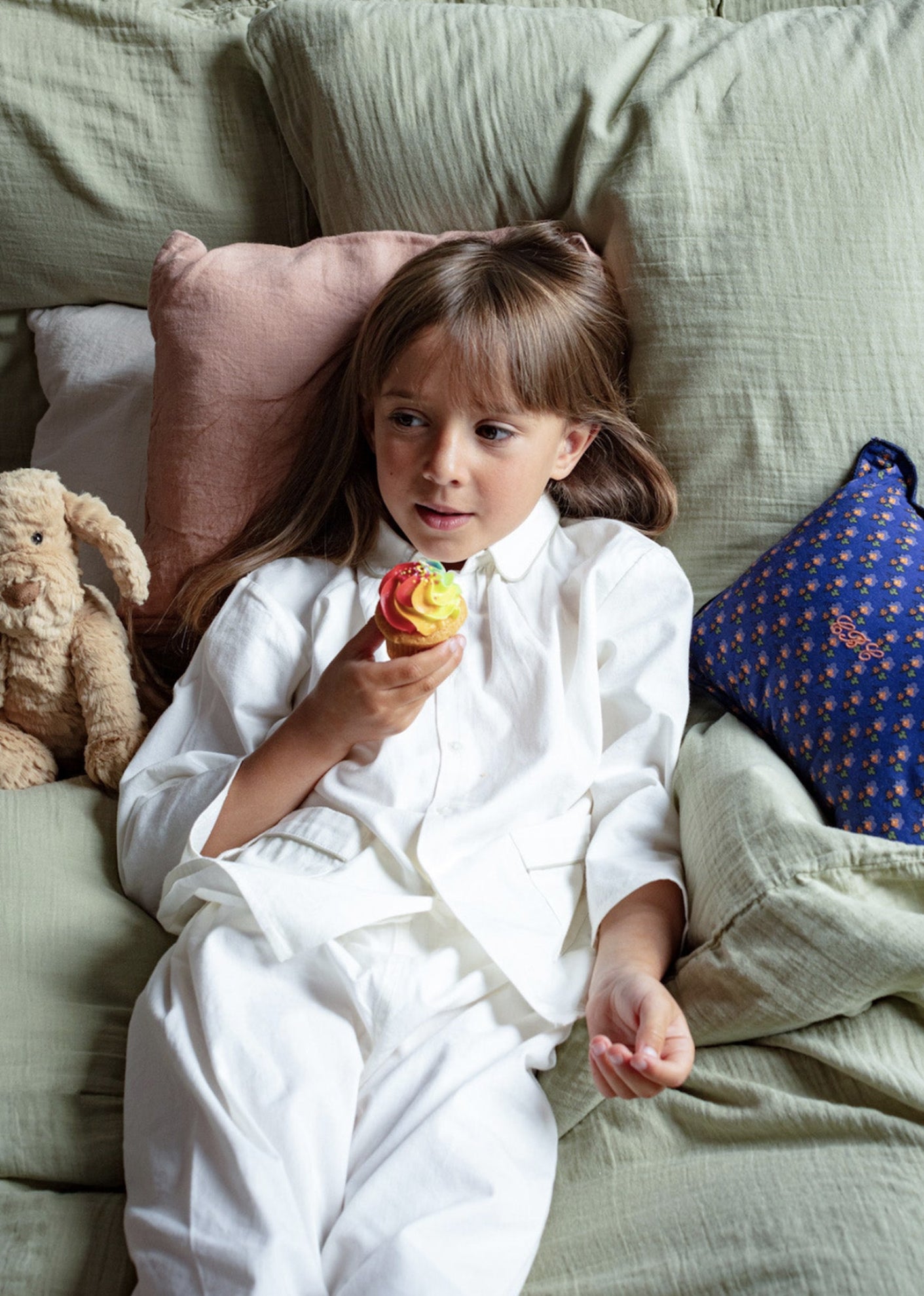 PILLOW COVER 65 x 65 - VERT 77 RUE DE VARENNE