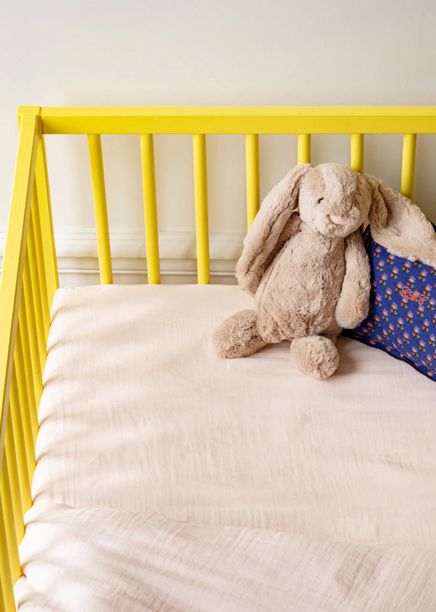 FITTED SHEET 60 X 120 - MERCI - ROSE DE BAGATELLE