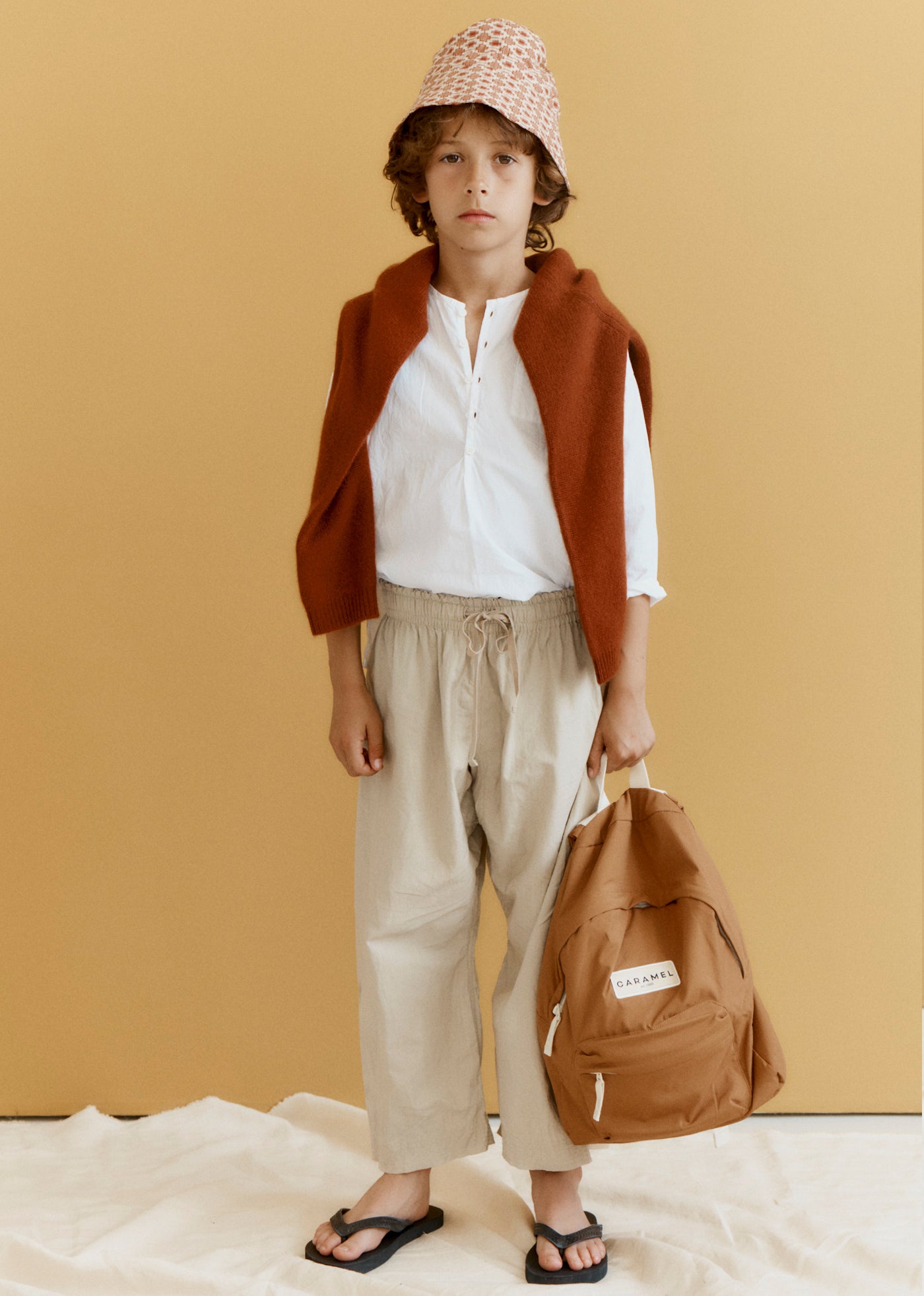 JUDO CHILDREN'S TROUSERS - TAUPE
