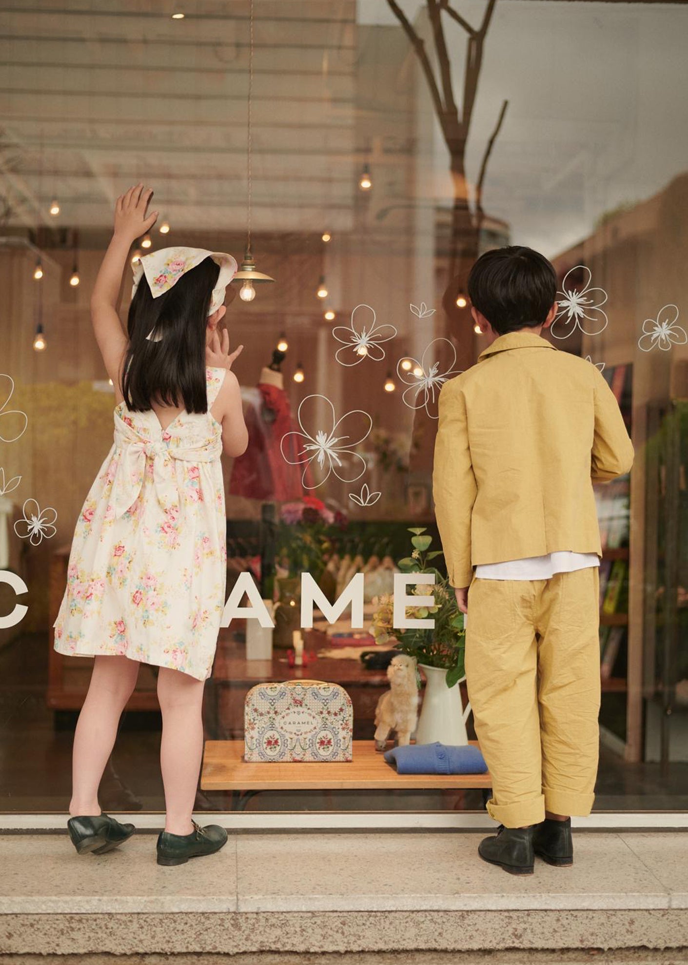 MAGPIE CHILDREN'S BLAZER - MUSTARD