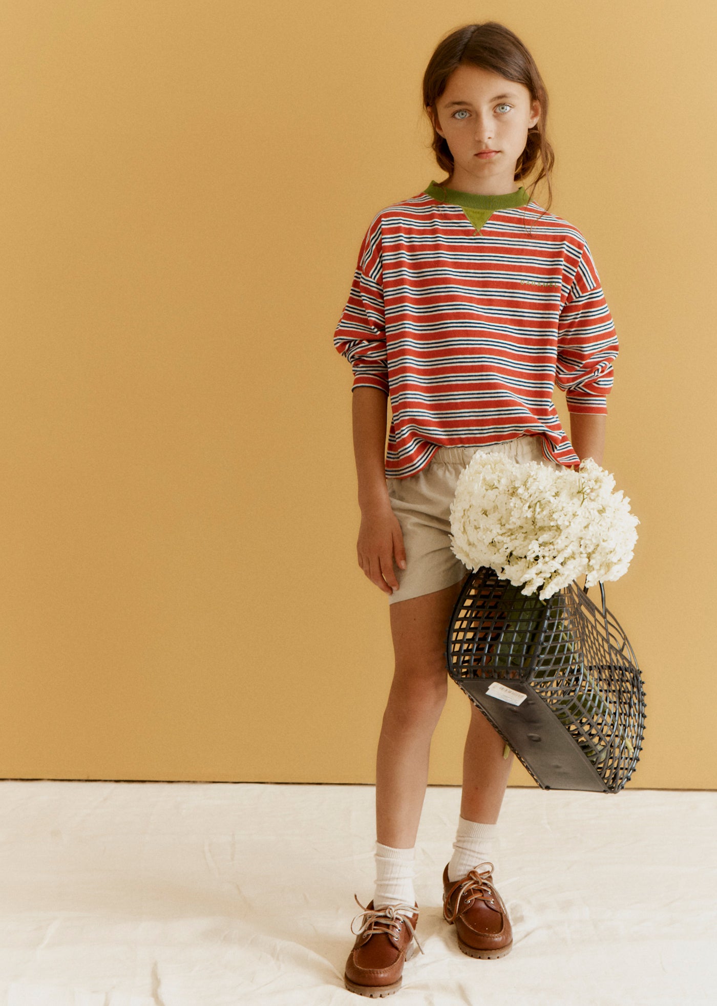 OTTO CHILDREN'S LONG-SLEEVED T-SHIRT - RED STRIPE