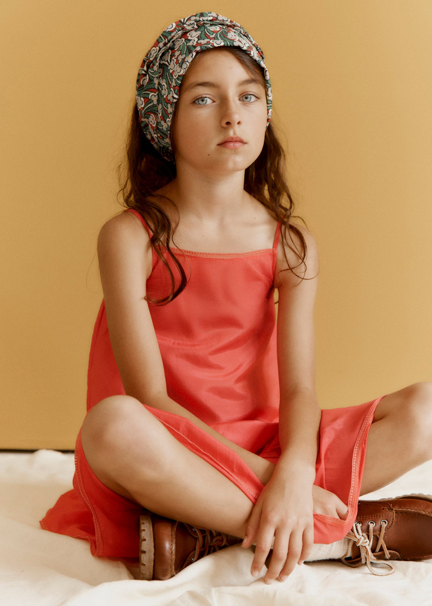 TESSA HEADSCARF - LIBERTY LAITH PRINT