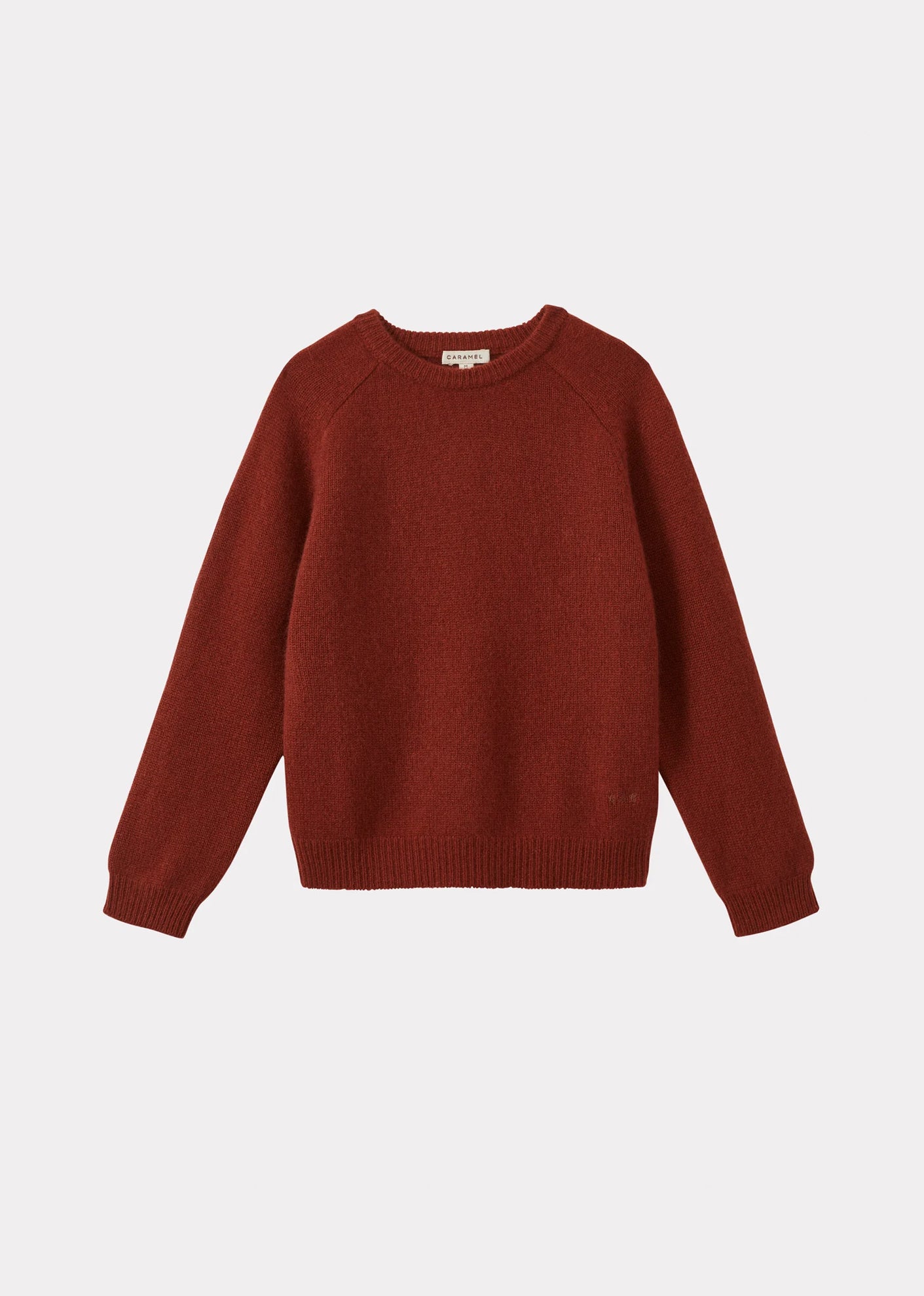 POA CHILDREN'S CASHMERE JUMPER - CINNAMON