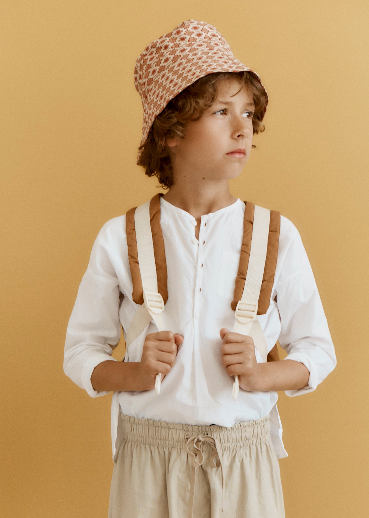 CEDRUS CHILDREN'S HAT - KALEIDOSCOPE PRINT