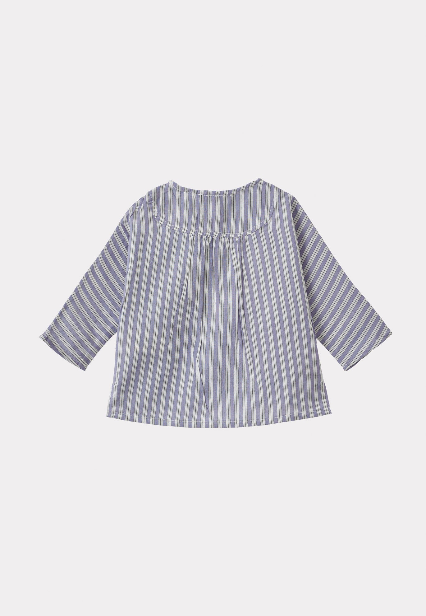CHARD BABY SHIRT - VIOLET STRIPE