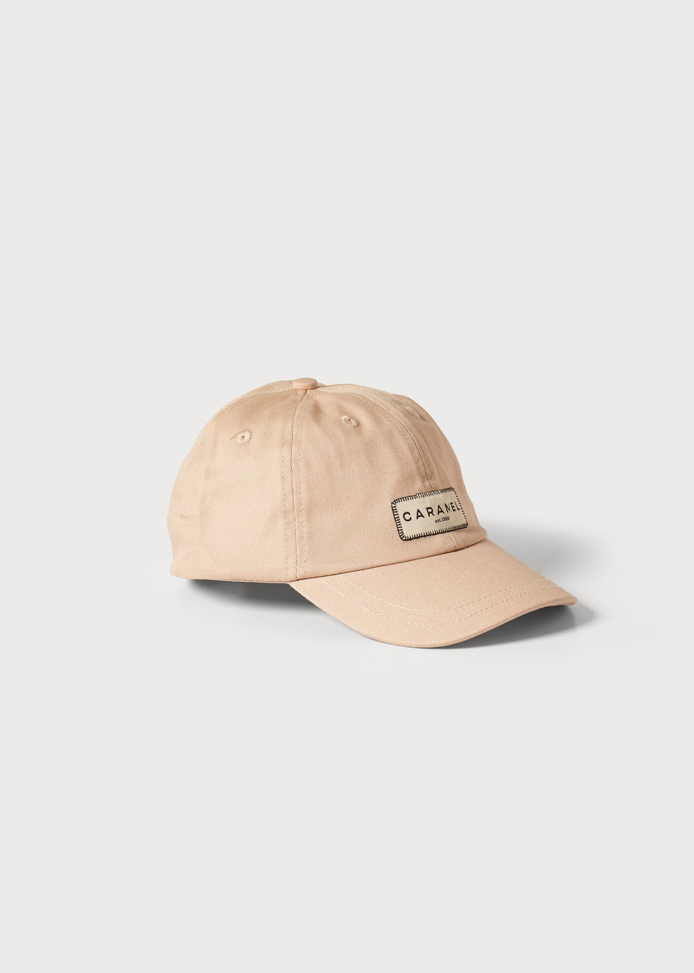 CHILDREN'S COTTON CAP - CAMEL