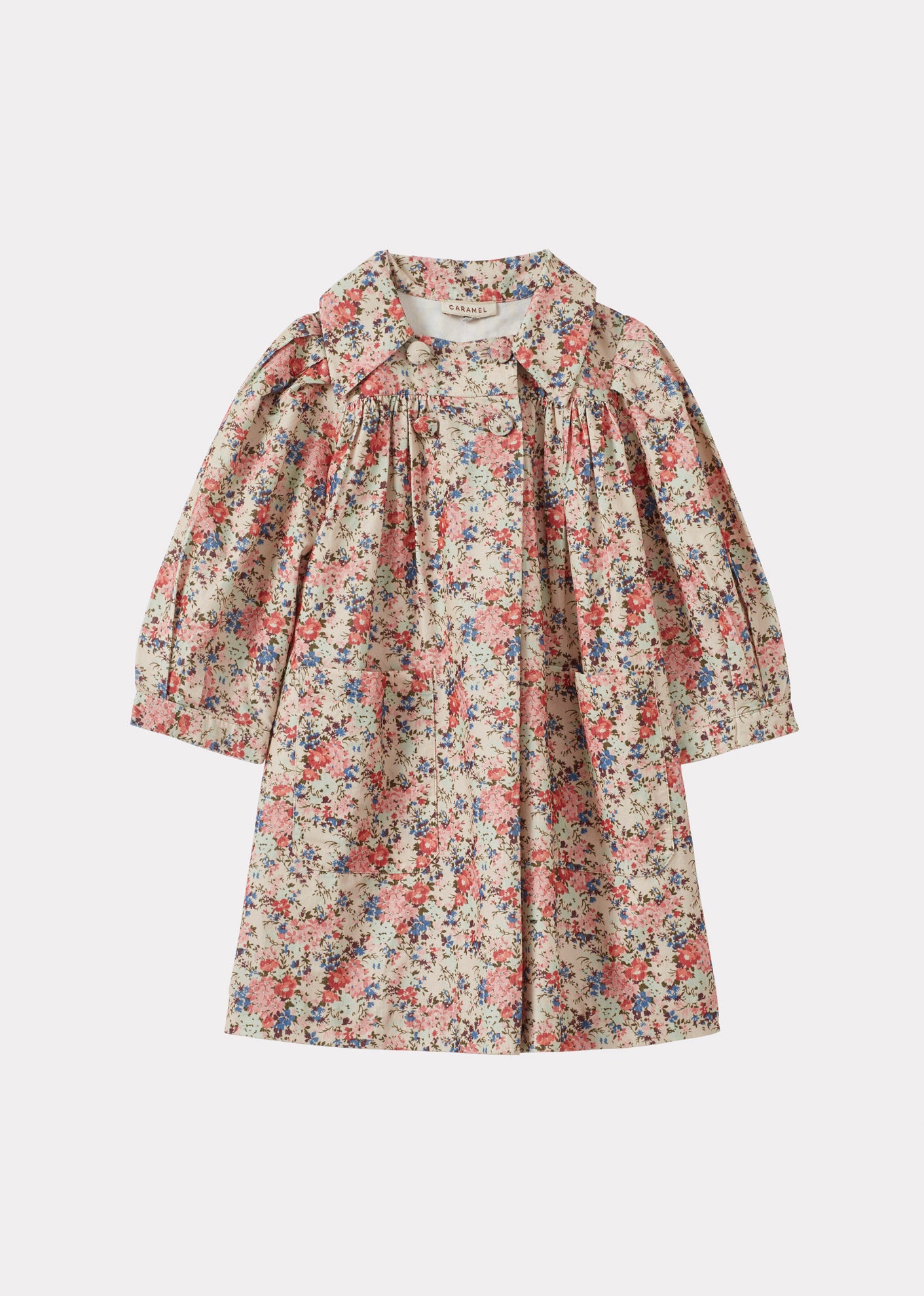 CLARA GIRL'S COTTON DRESS - LIBERTY MAKINDRA PRINT