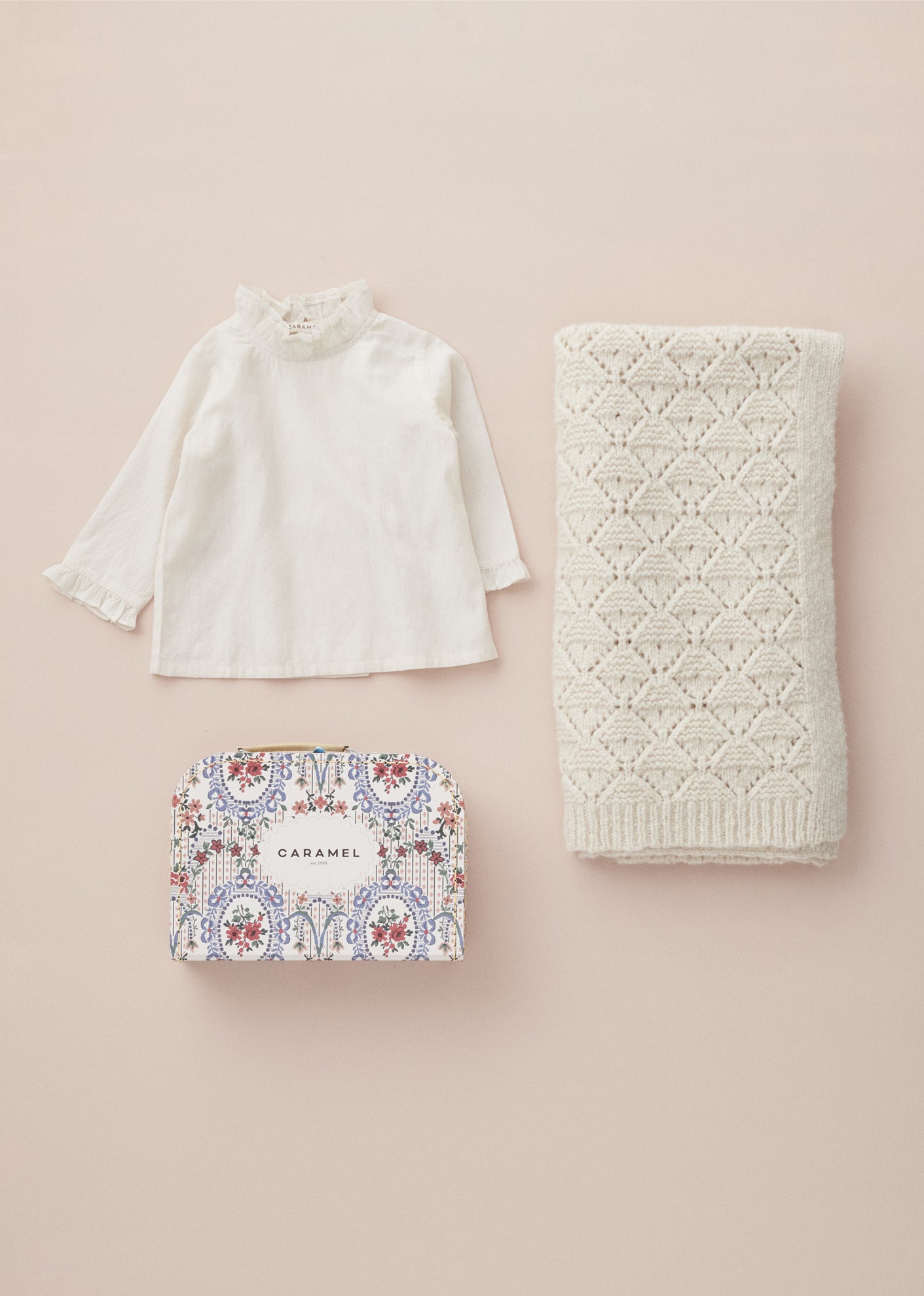 BLOSSOM BABY COTTON VOILE TOP - OFF-WHITE