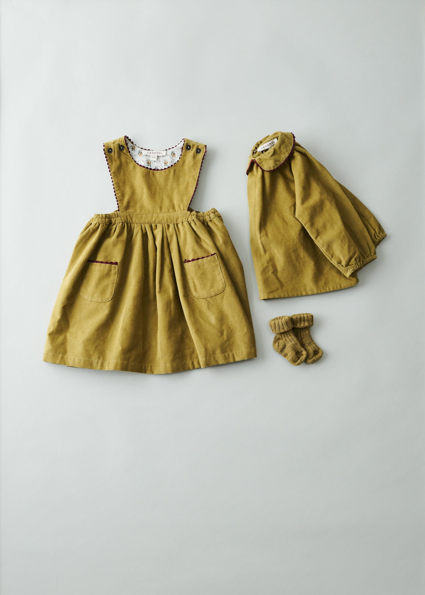 JUPITER BABY DRESS - LIME 2