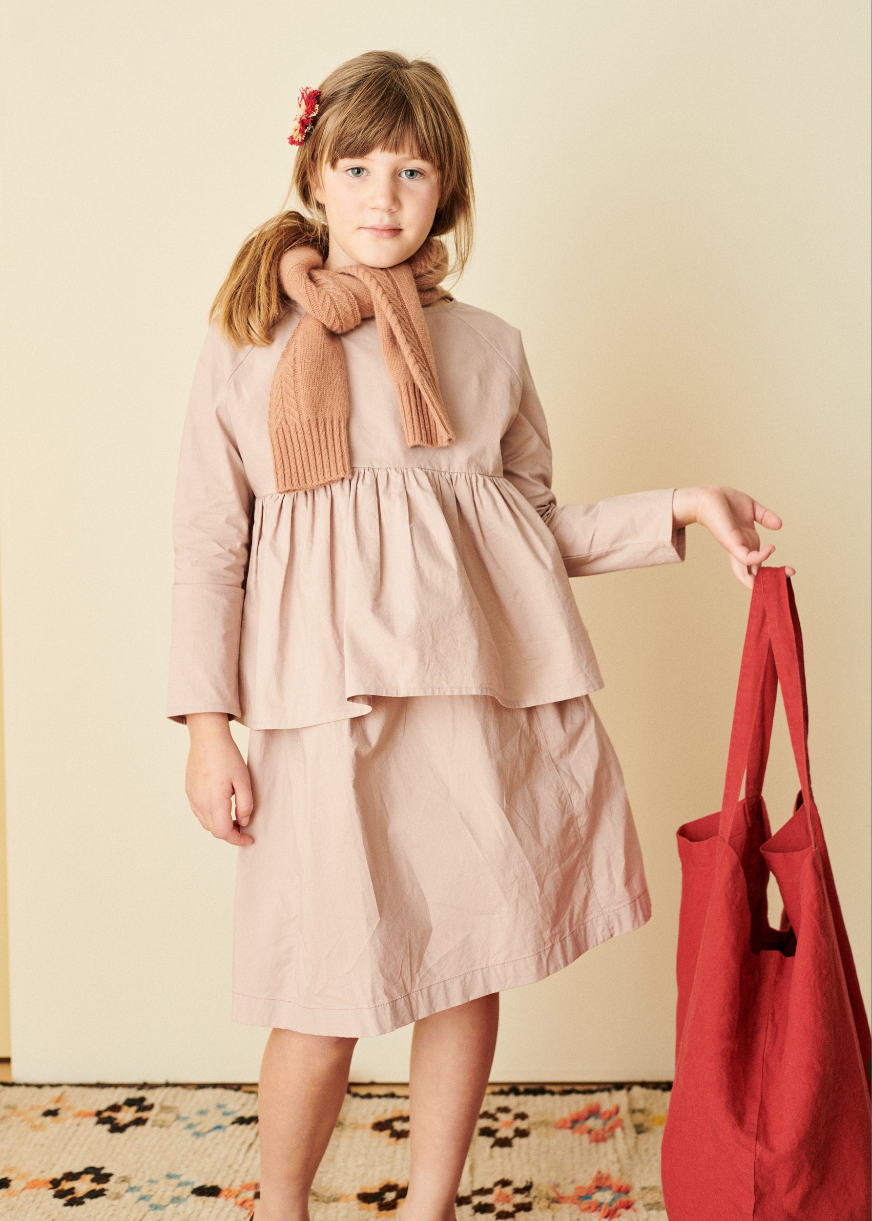 MAGNOLIA SKIRT - DUSTY ROSE