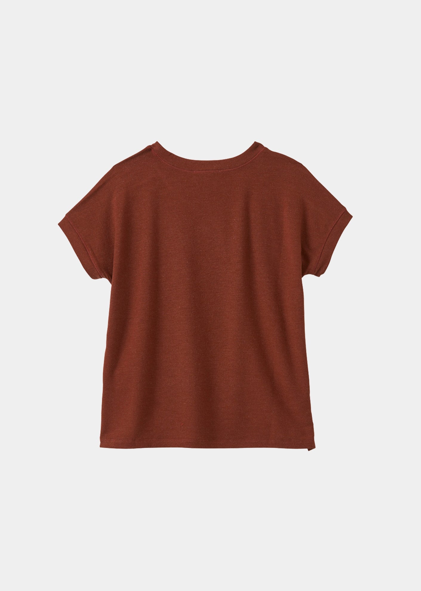 CRESS CHILDREN'S T-SHIRT - BURGUNDY