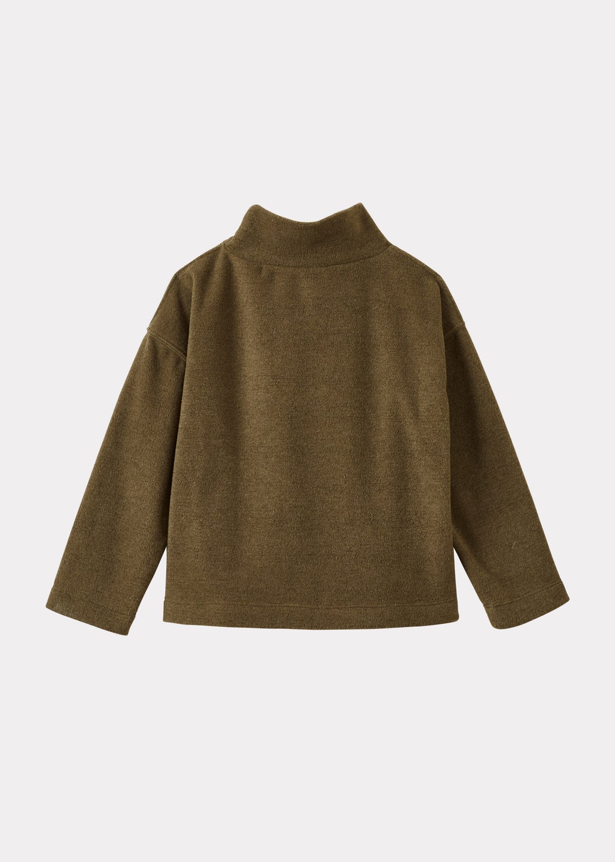 DRUBE CHILDREN'S FLEECE SWEATSHIRT - OLIVE