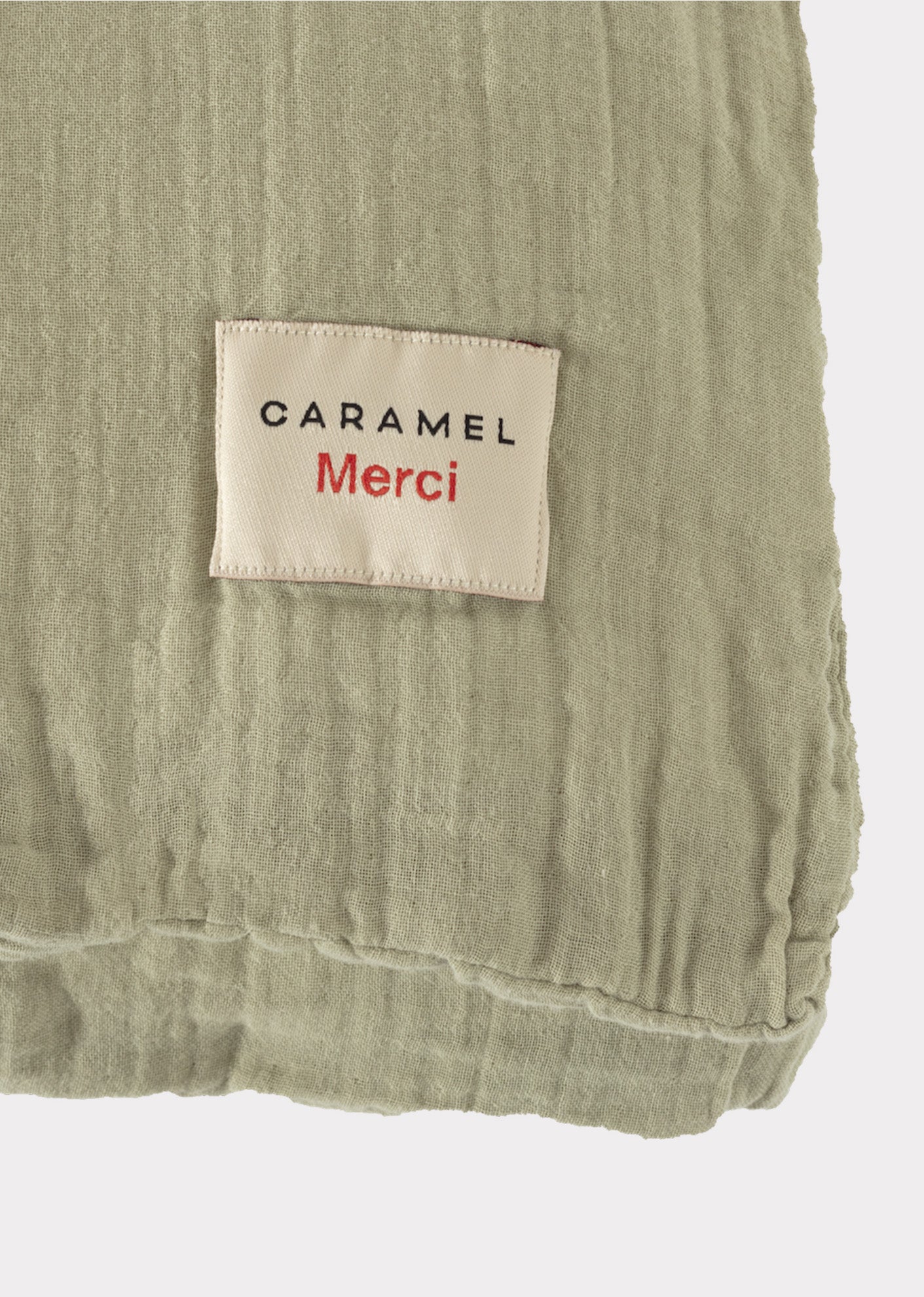 BABY DUVET COVER 80 X 120 -MERCI - VERT 77 RUE DE VARENNE