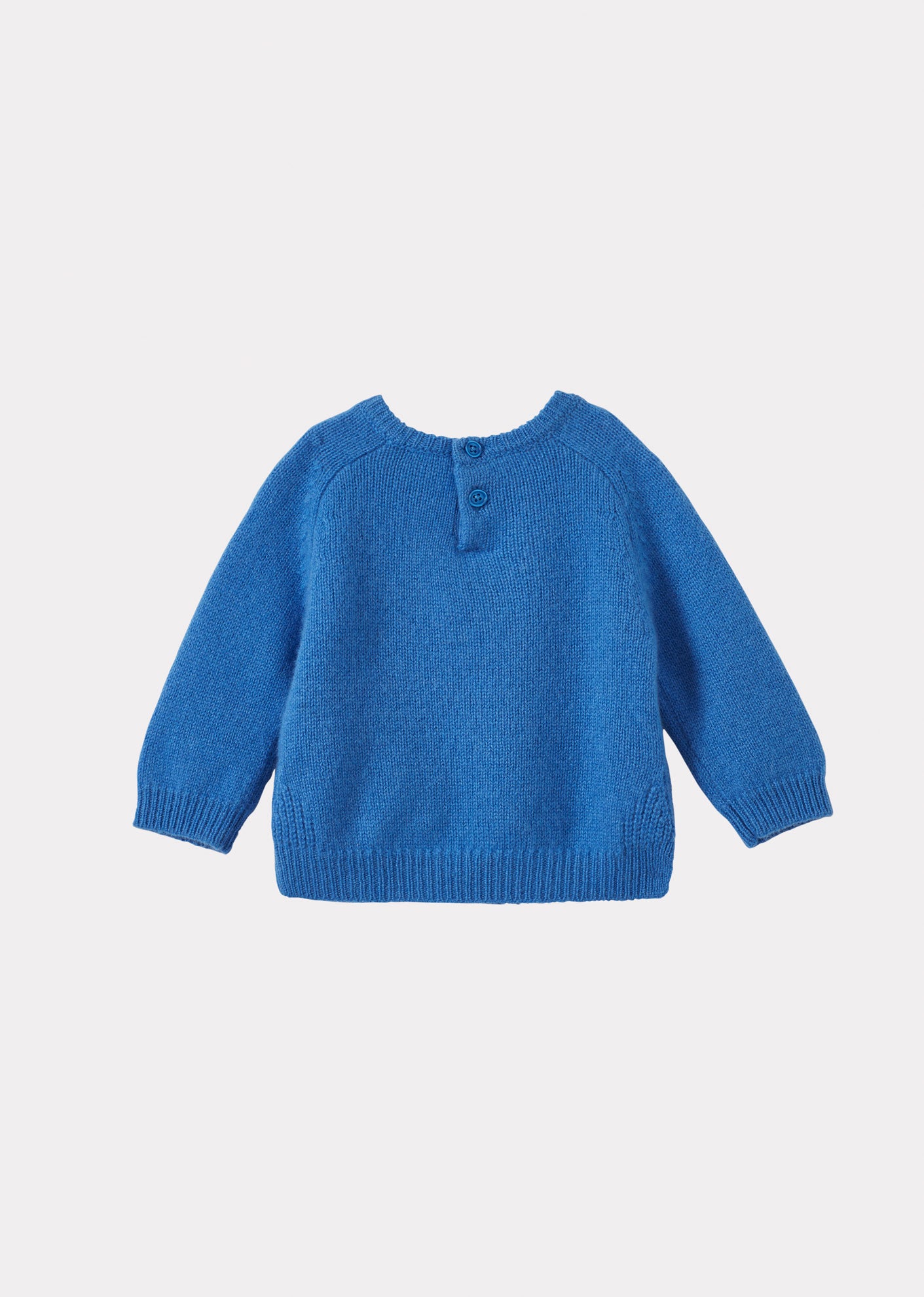 FENNEL BABY CASHMERE JUMPER - SKY BLUE