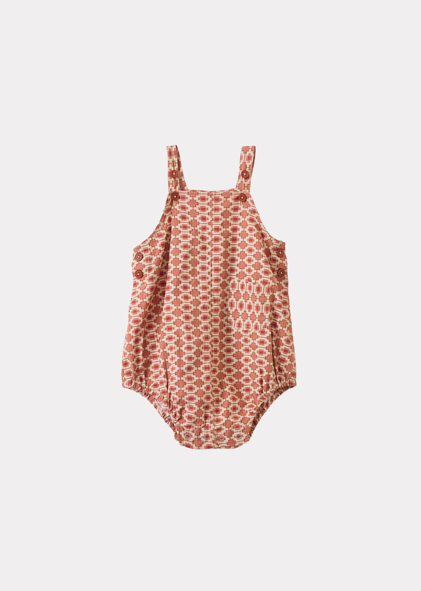 FLURY BABY COTTON ROMPER - KALEIDOSCOPE PRINT