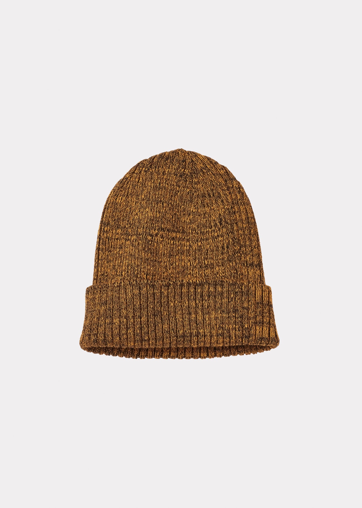 JESSE CHILDREN'S RIB BEANIE - OCHRE