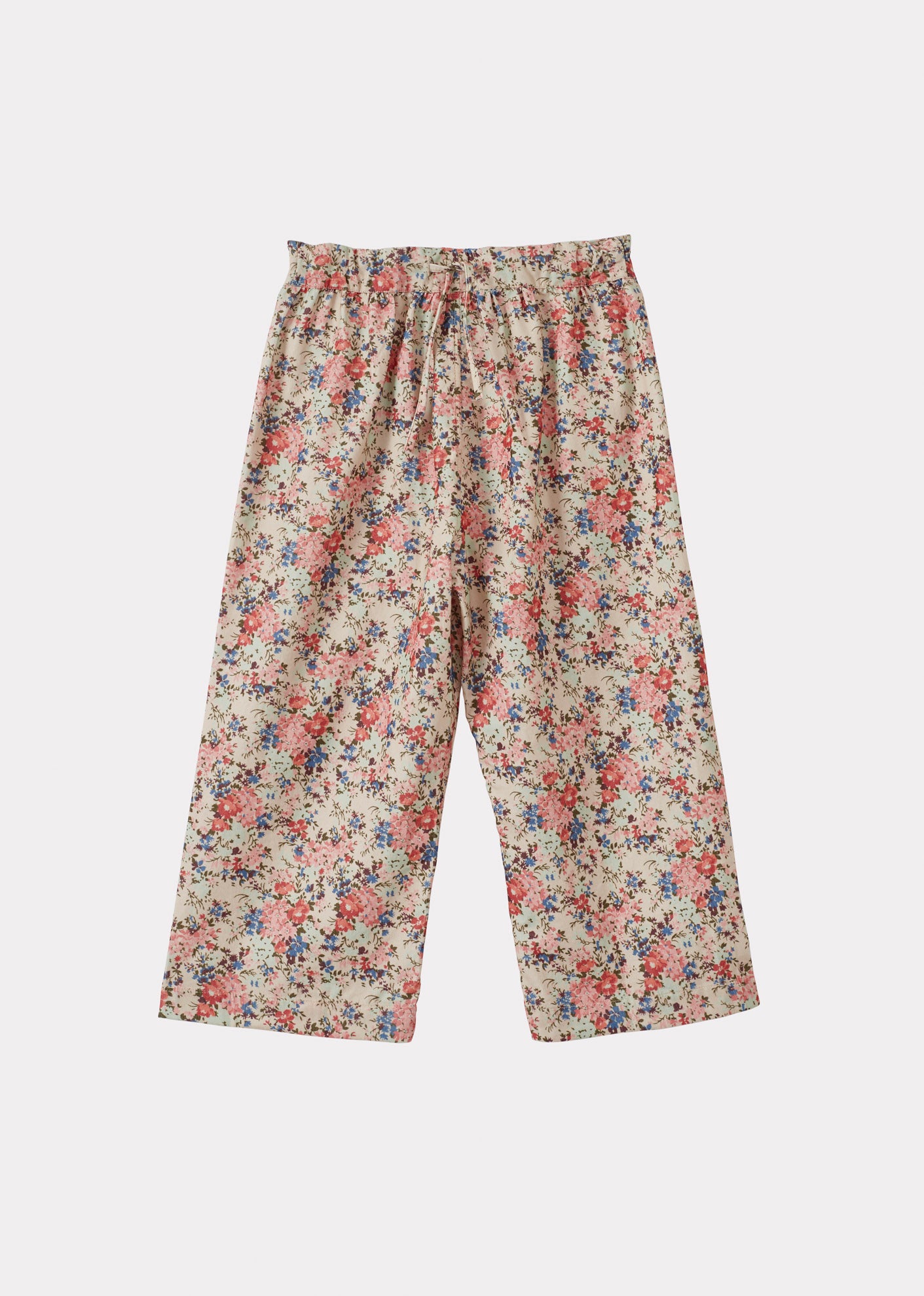 KATE GIRL'S COTTON CORDUROY TROUSERS - LIBERTY MAKINDRA PRINT