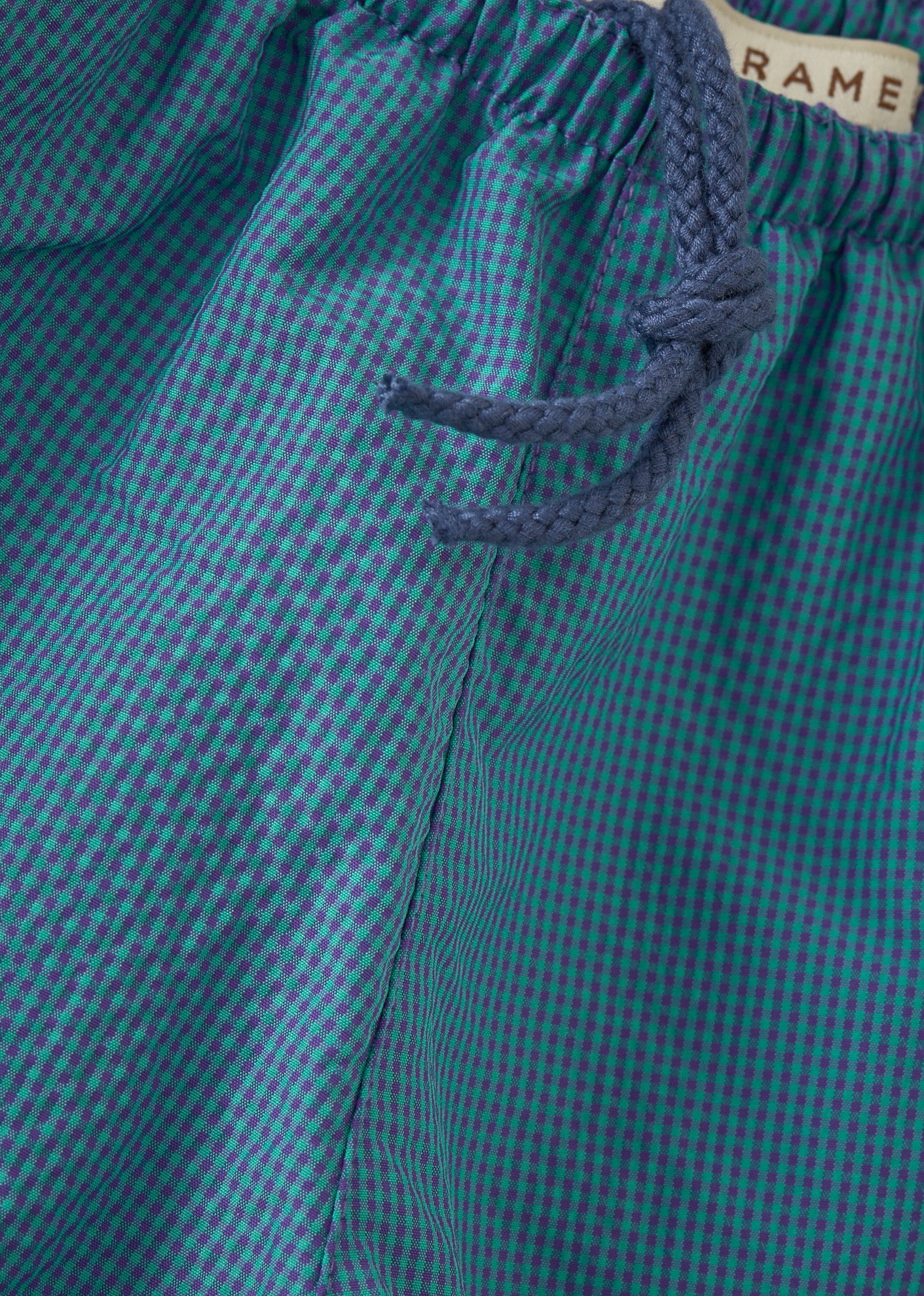 KOHLRABI BOY'S SWIM SHORTS - AQUA/PURPLE
