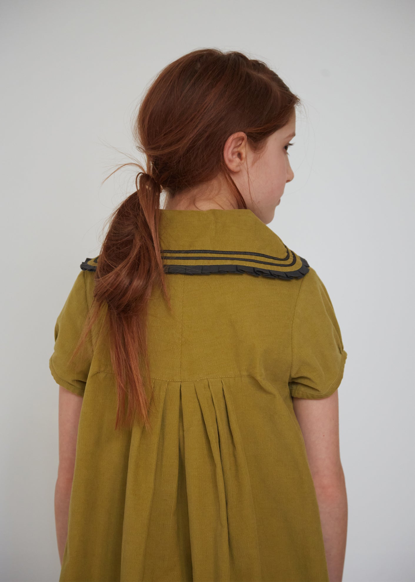 LAILA GIRL DRESS - LIME 3