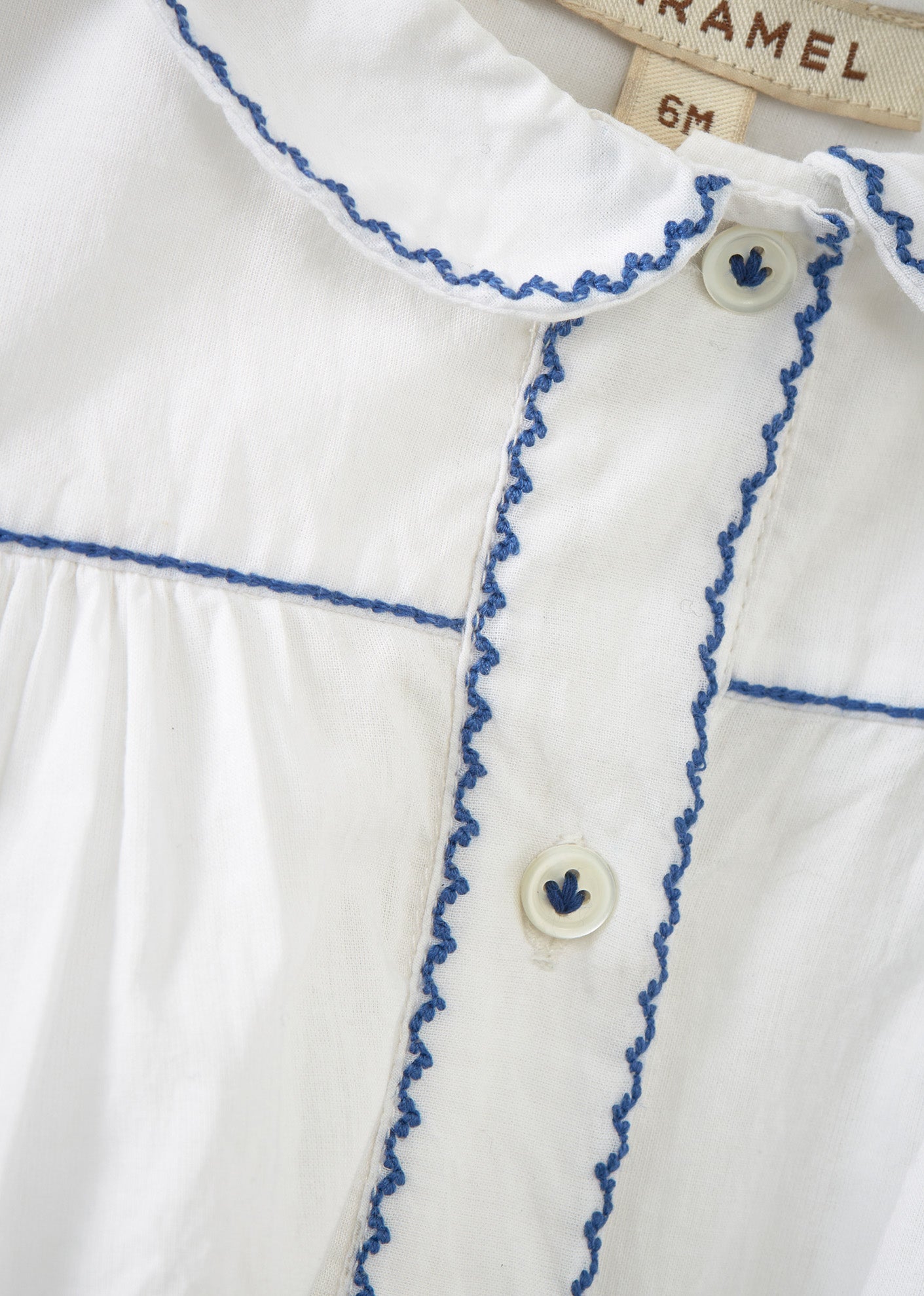 LEMONGRASS BABY COTTON TOP AND BLOOMER SET - WHITE