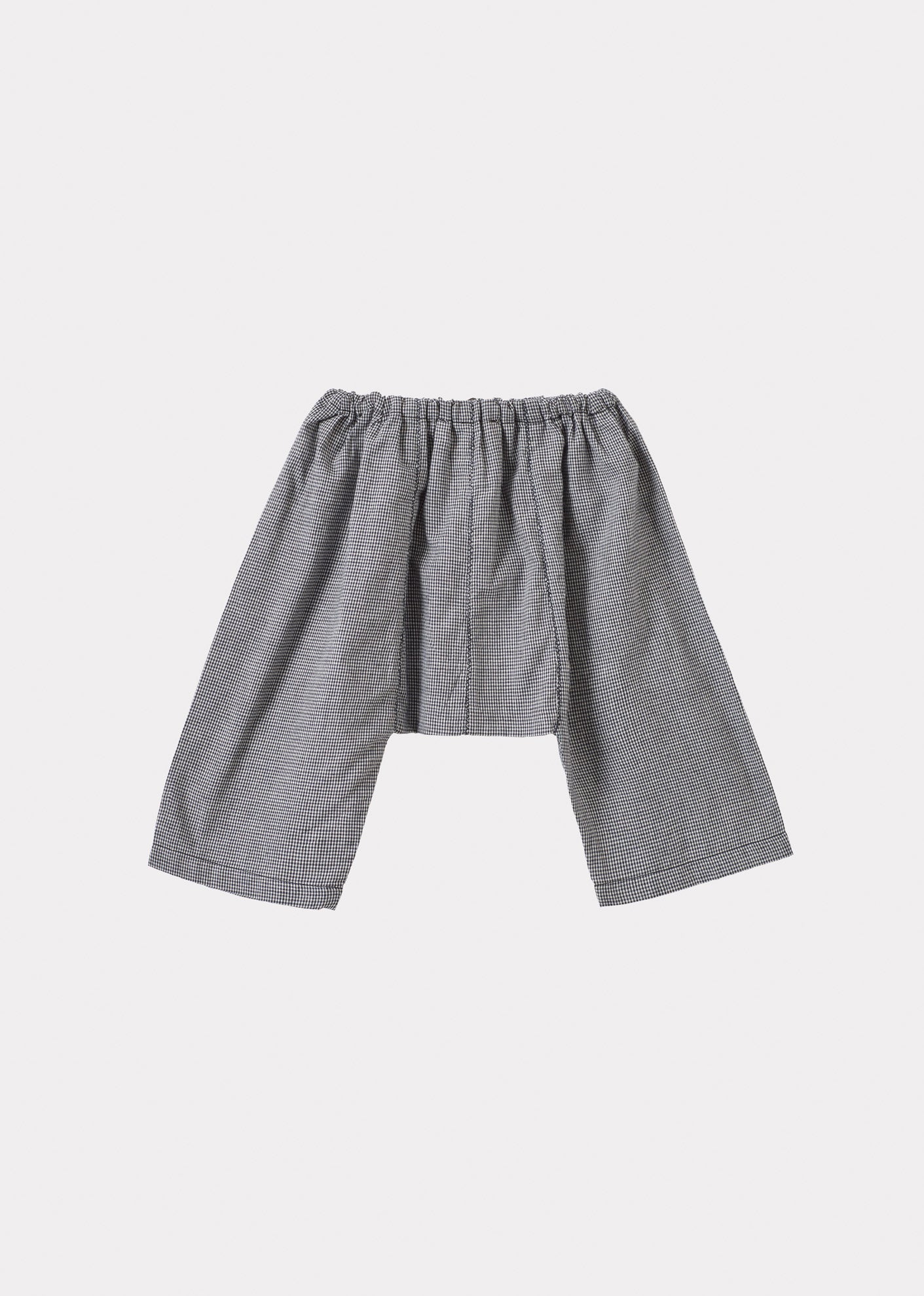 LINUM BABY TROUSERS - BLACK MICRO CHECK