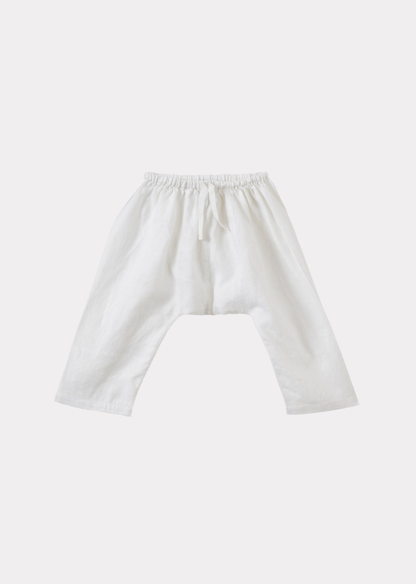 LINUM BABY TROUSERS  - WHITE