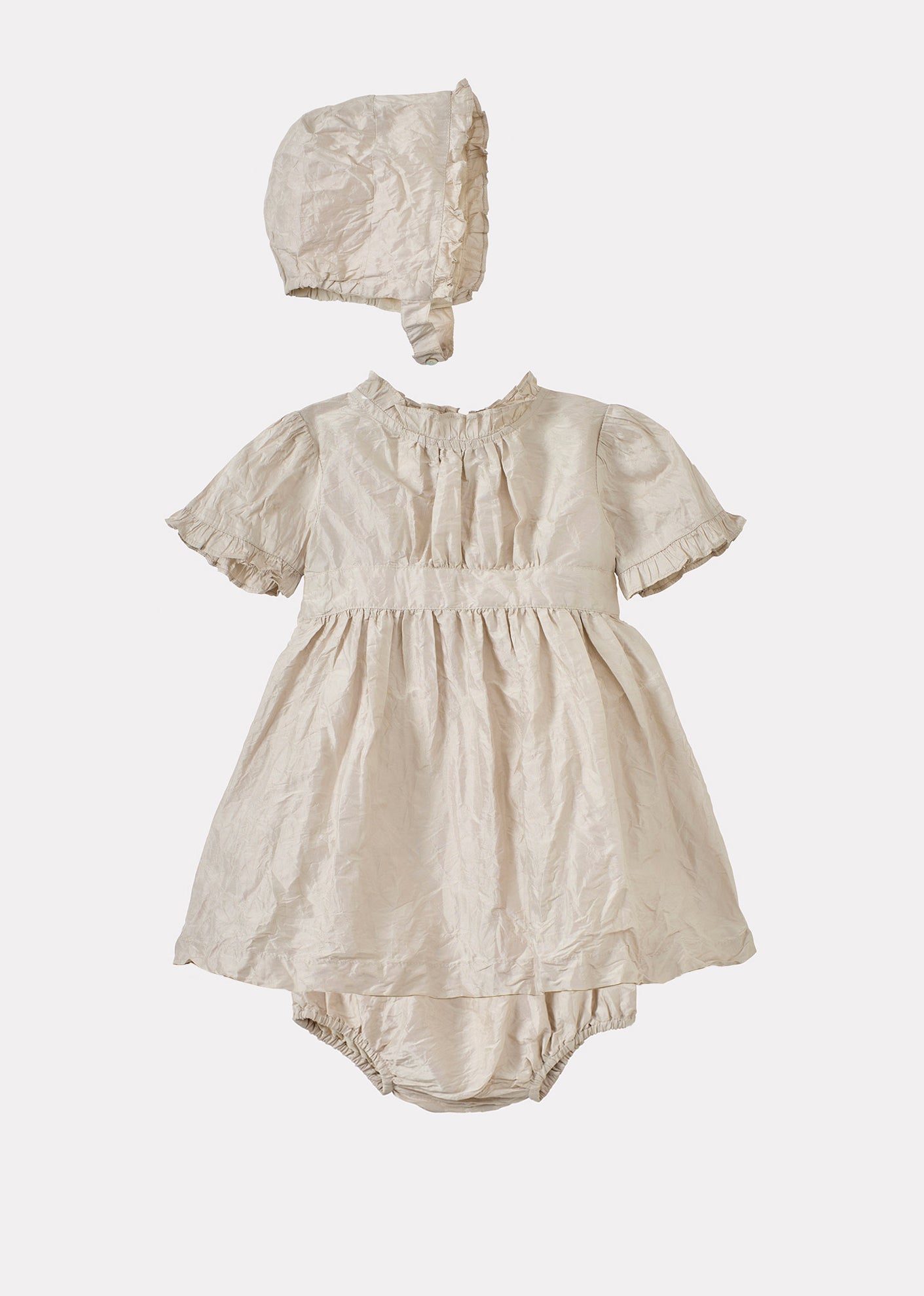 VESTIA BABY GIRL'S PARTY SET - WHITE