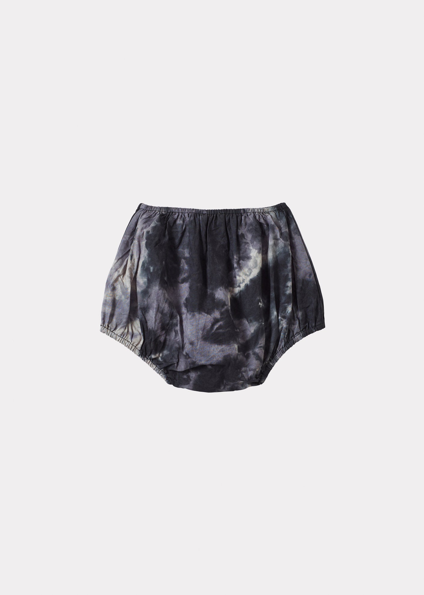 LOTUS BABY BLOOMERS - CHARCOAL TIE-DYE