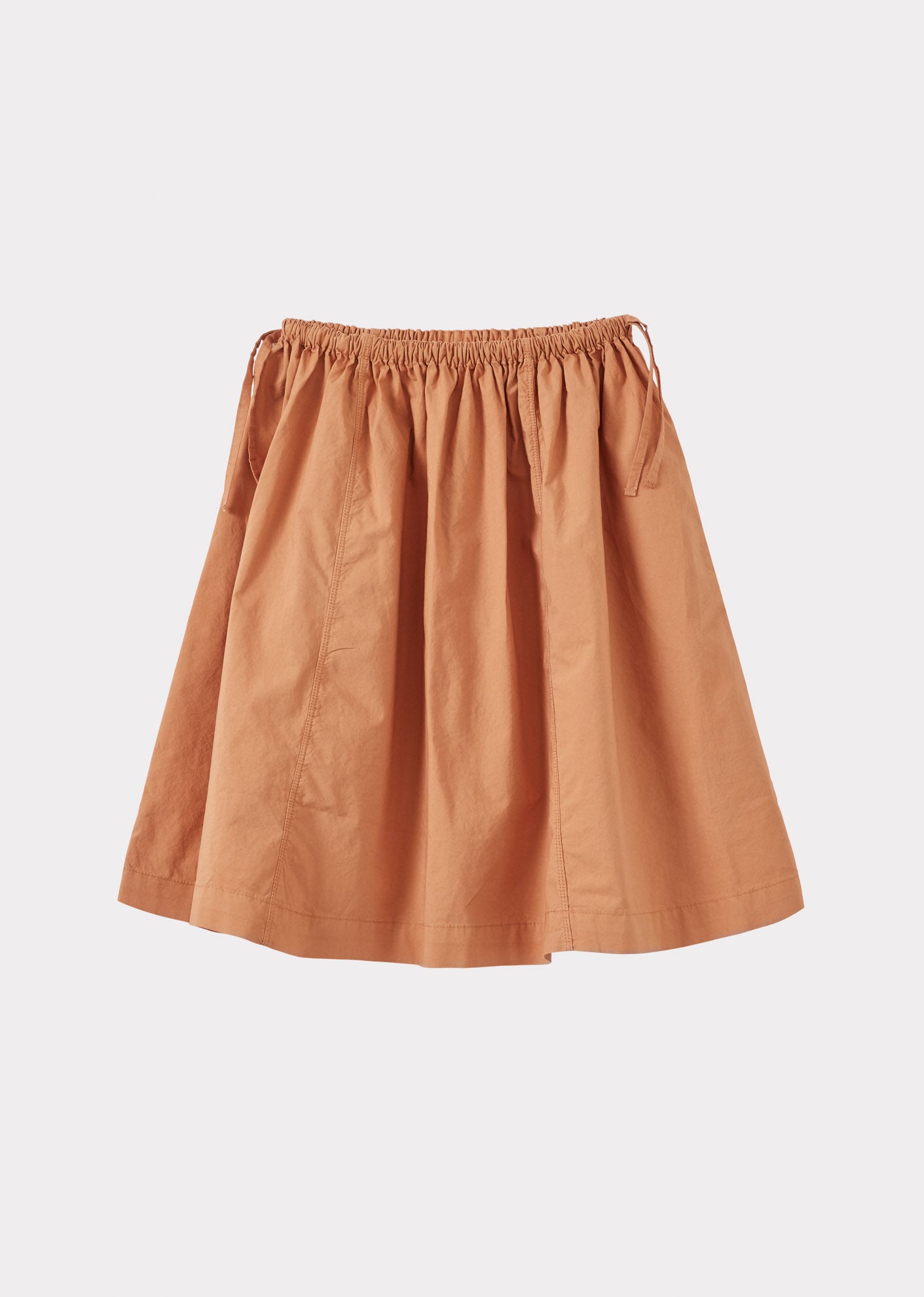 MAGNOLIA GIRL'S COTTON SKIRT - BURNT ORANGE