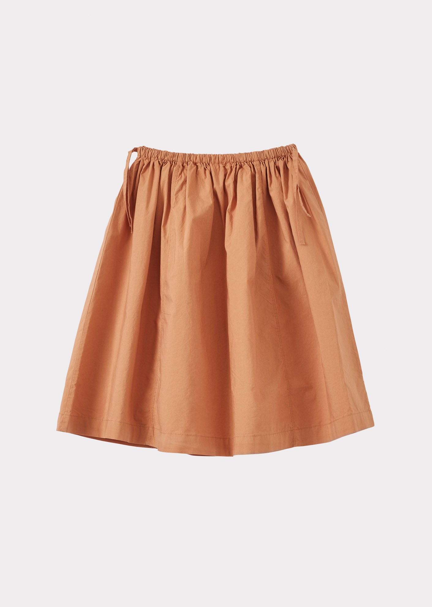 MAGNOLIA GIRL'S COTTON SKIRT - BURNT ORANGE