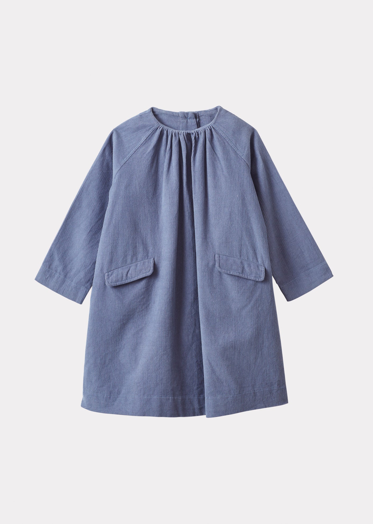 MALIKA GIRL DRESS - CORNFLOWER BLUE 2