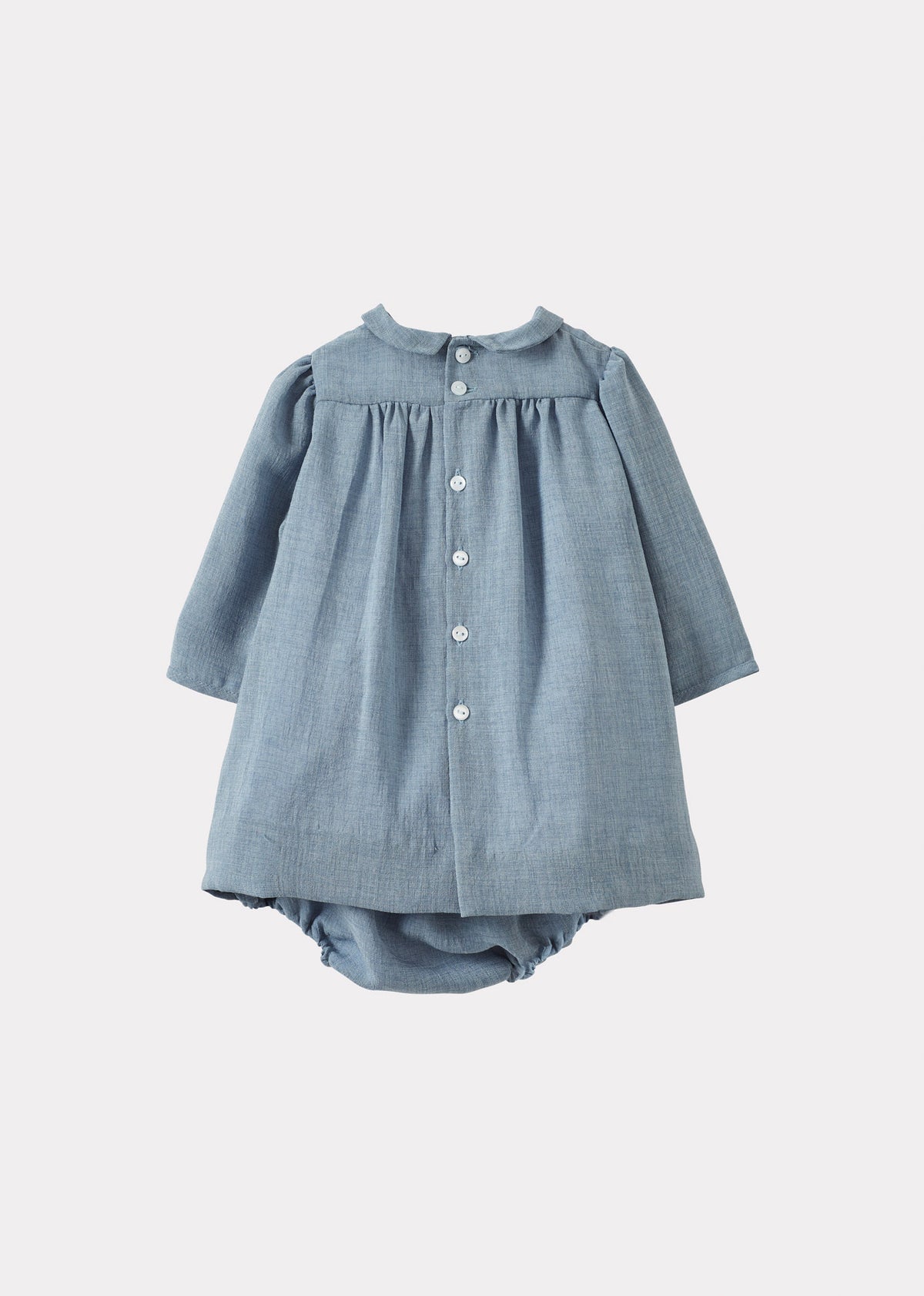 MARS BABY DRESS - CORNFLOWER