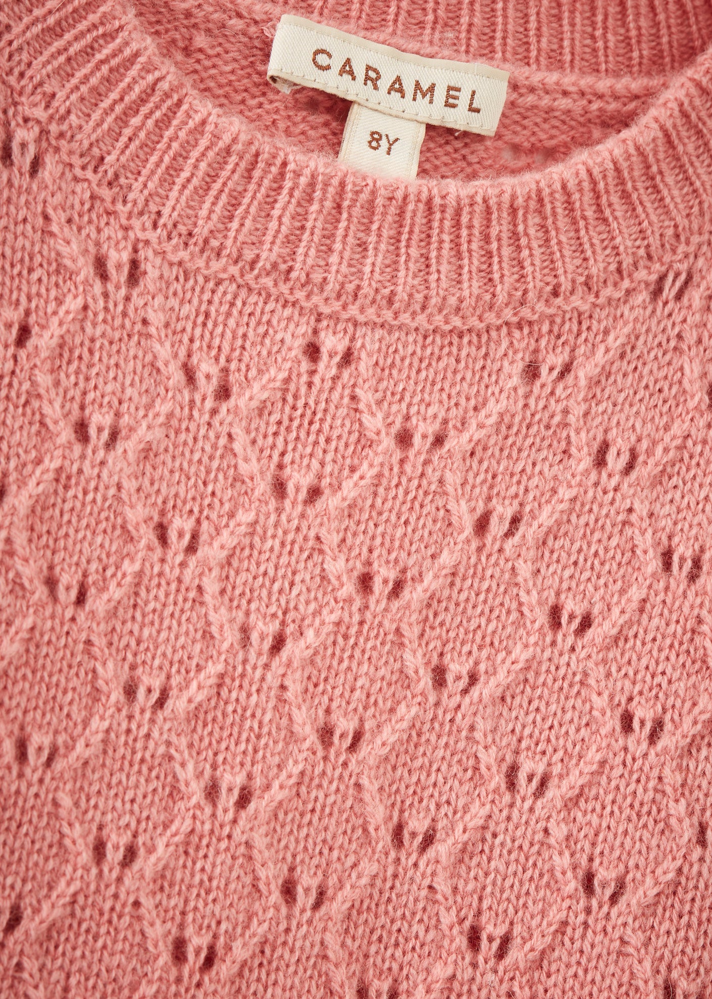 MOCHO CHILDREN'S CASHMERE VEST - PINK