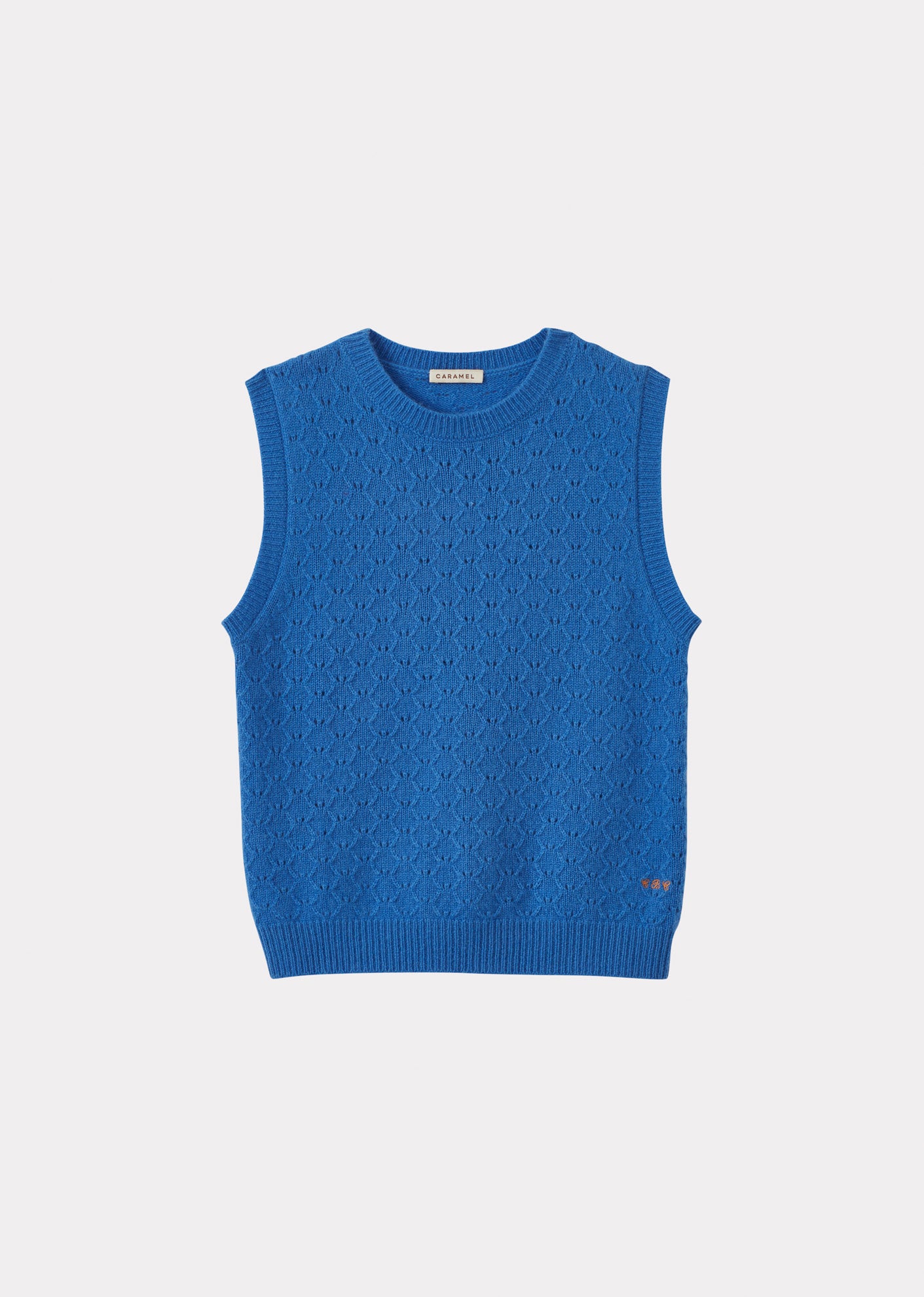 MOCHO CHILDREN'S CASHMERE VEST - SKY BLUE