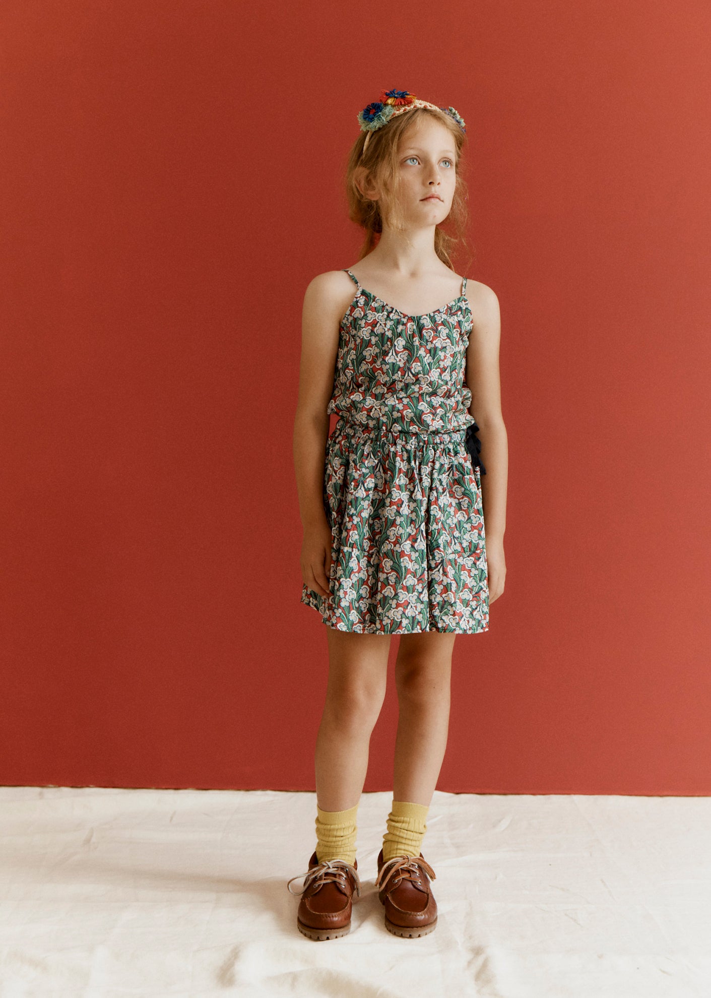 MYLA GIRL'S SKIRT - LIBERTY LAITH PRINT