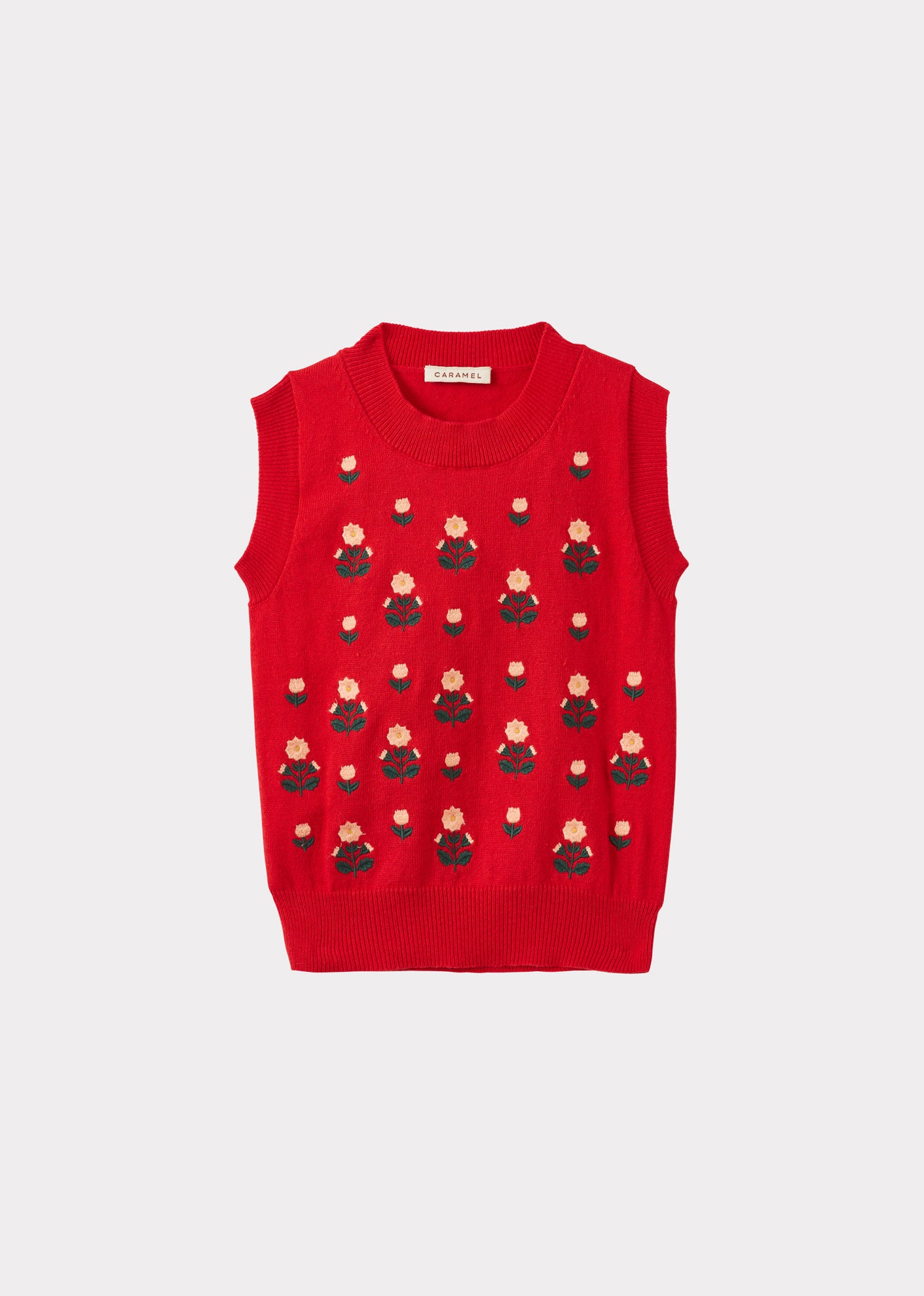 NIGELLA VEST - TOMATO