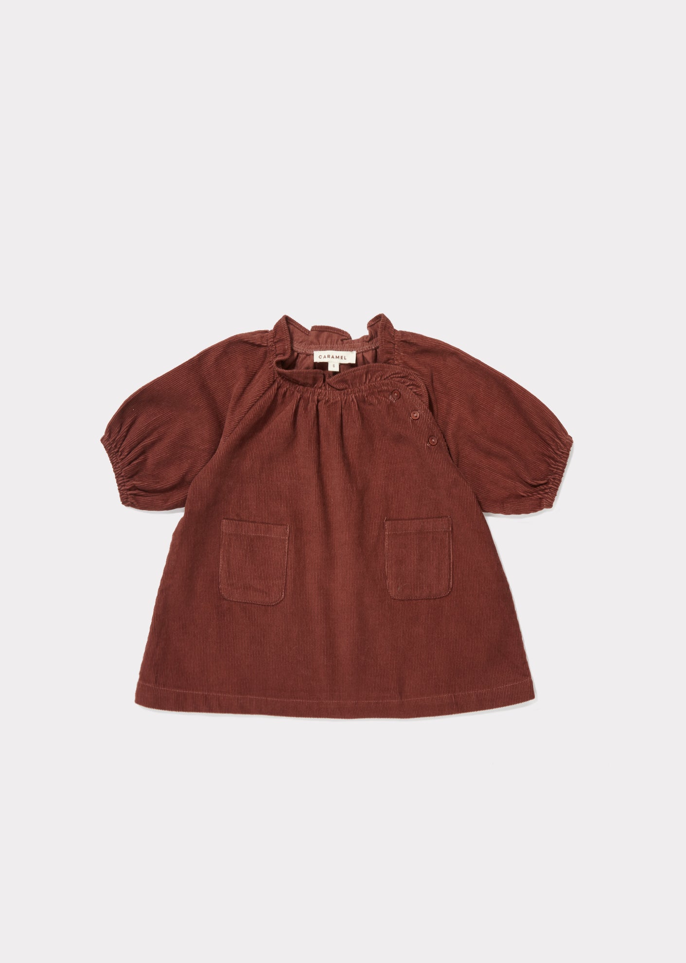 PORTLAND BABY DRESS - PLUM
