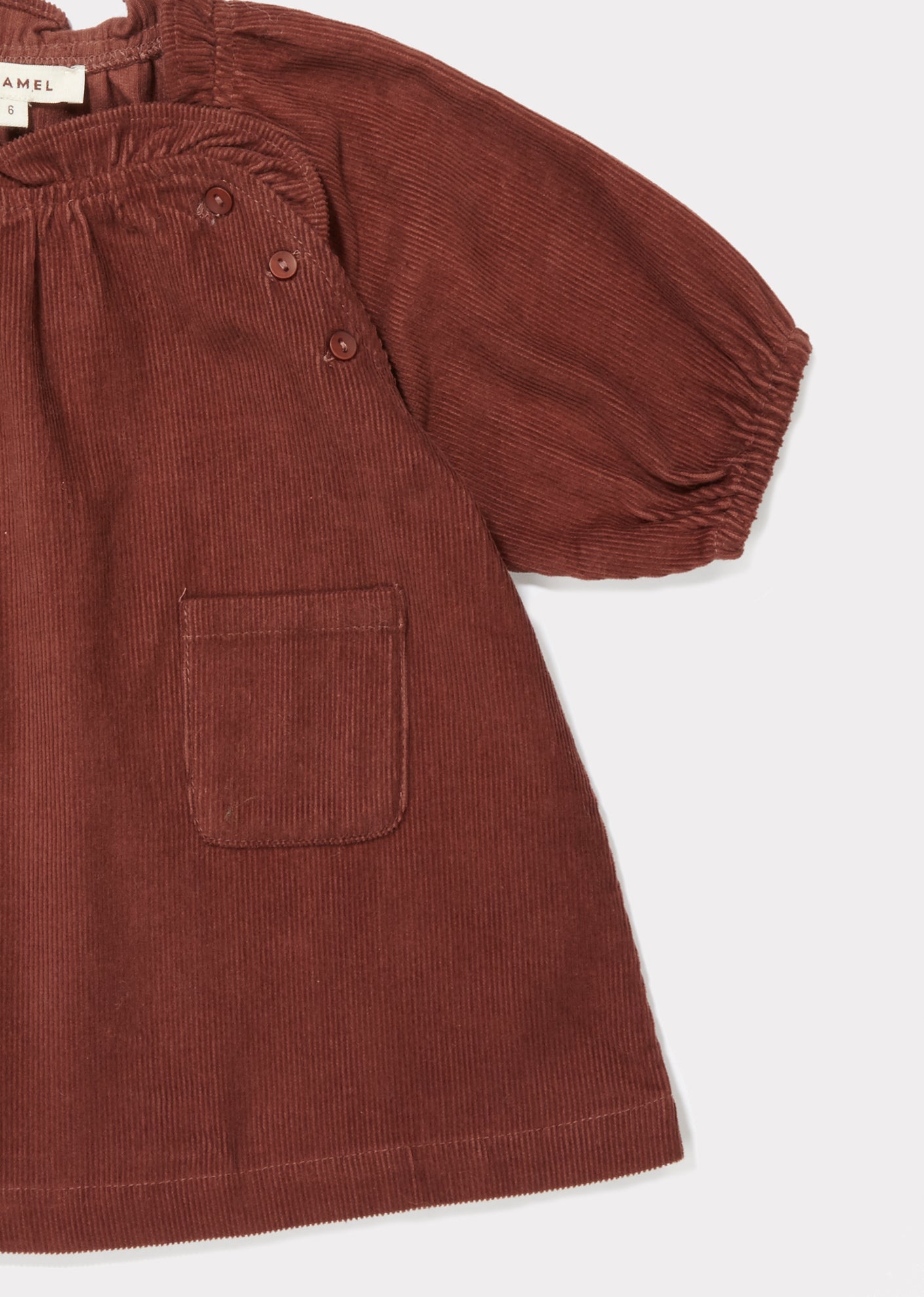 PORTLAND BABY DRESS - PLUM