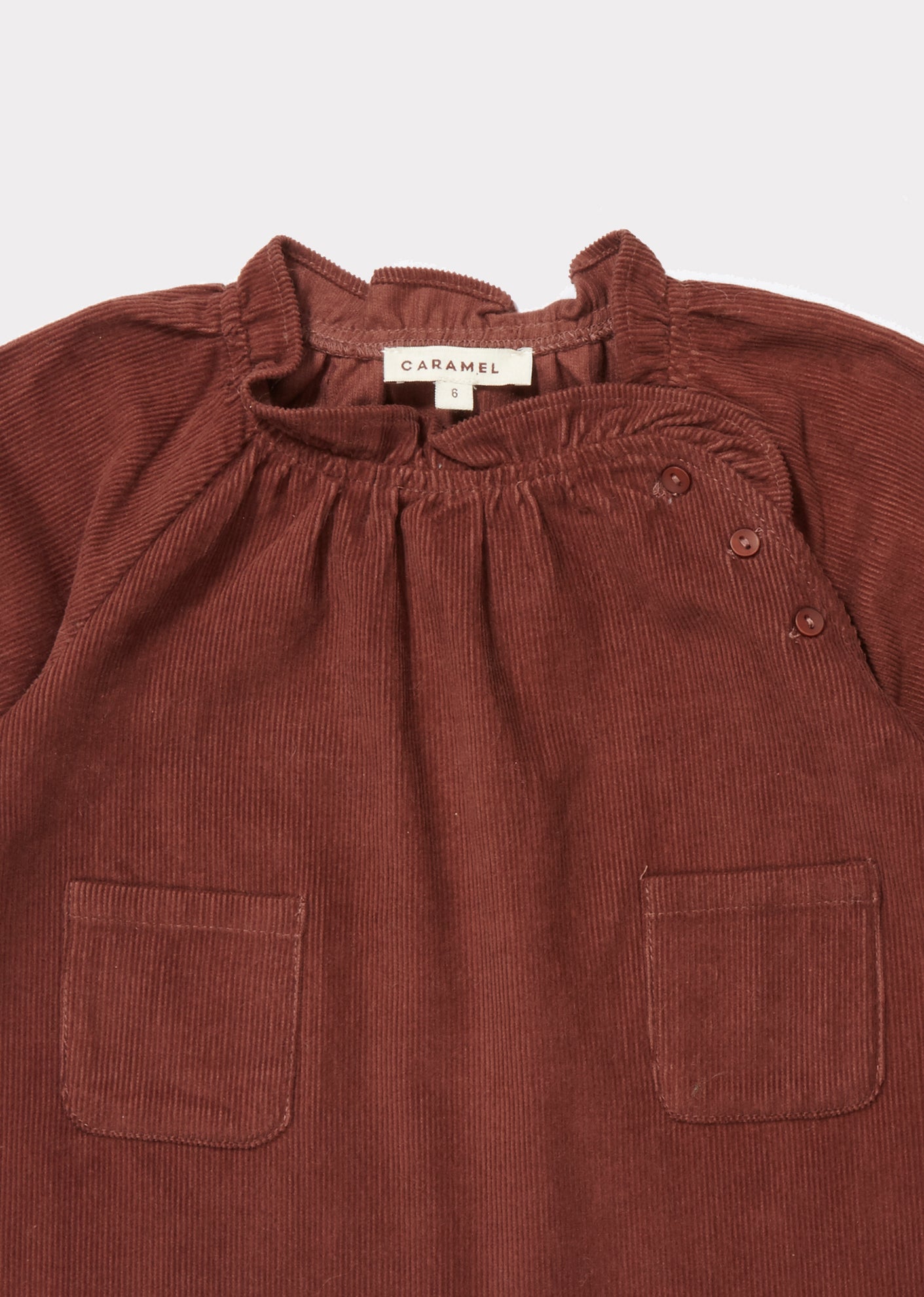 PORTLAND BABY DRESS - PLUM