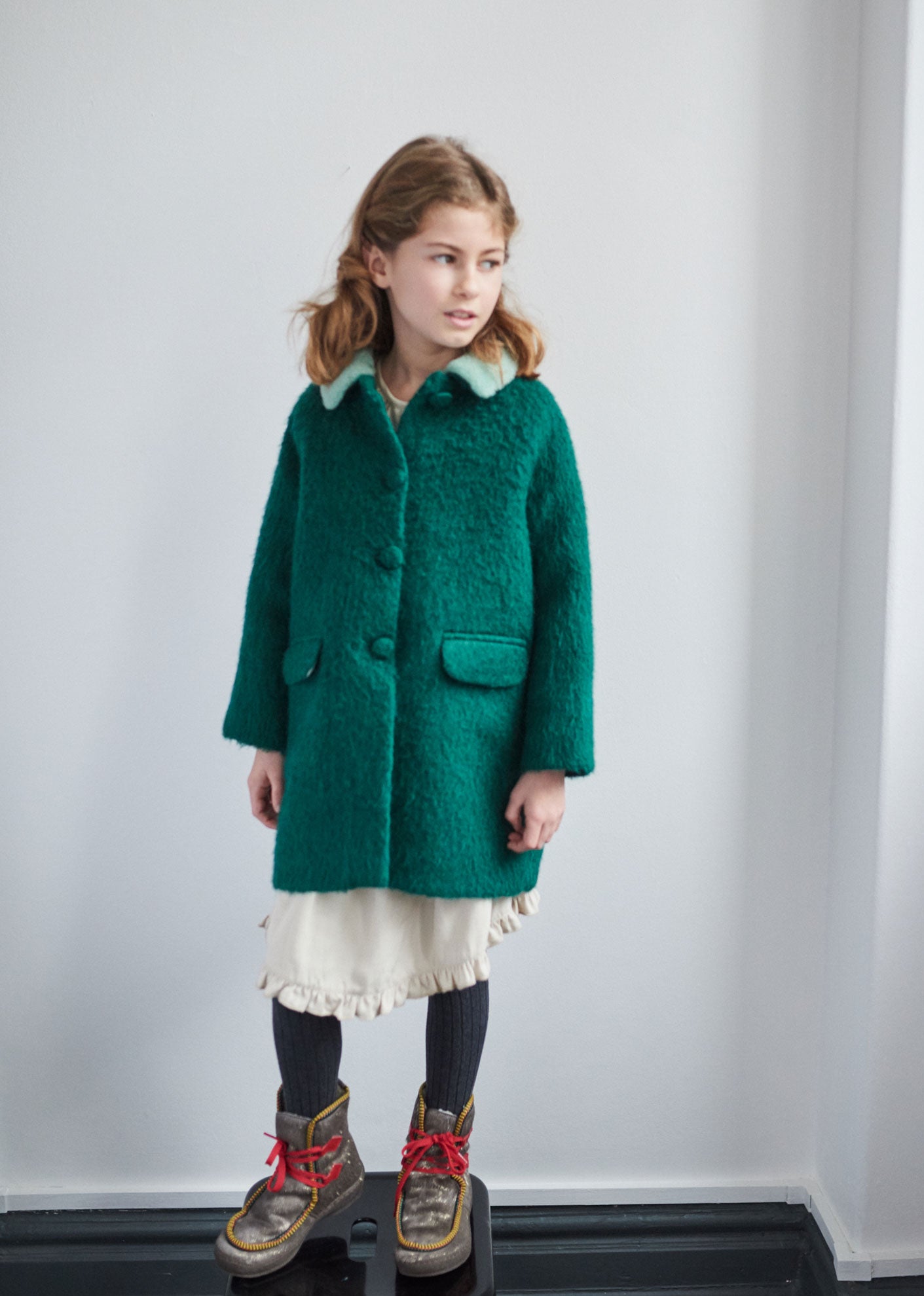 PHEROUSA COAT - EMERALD