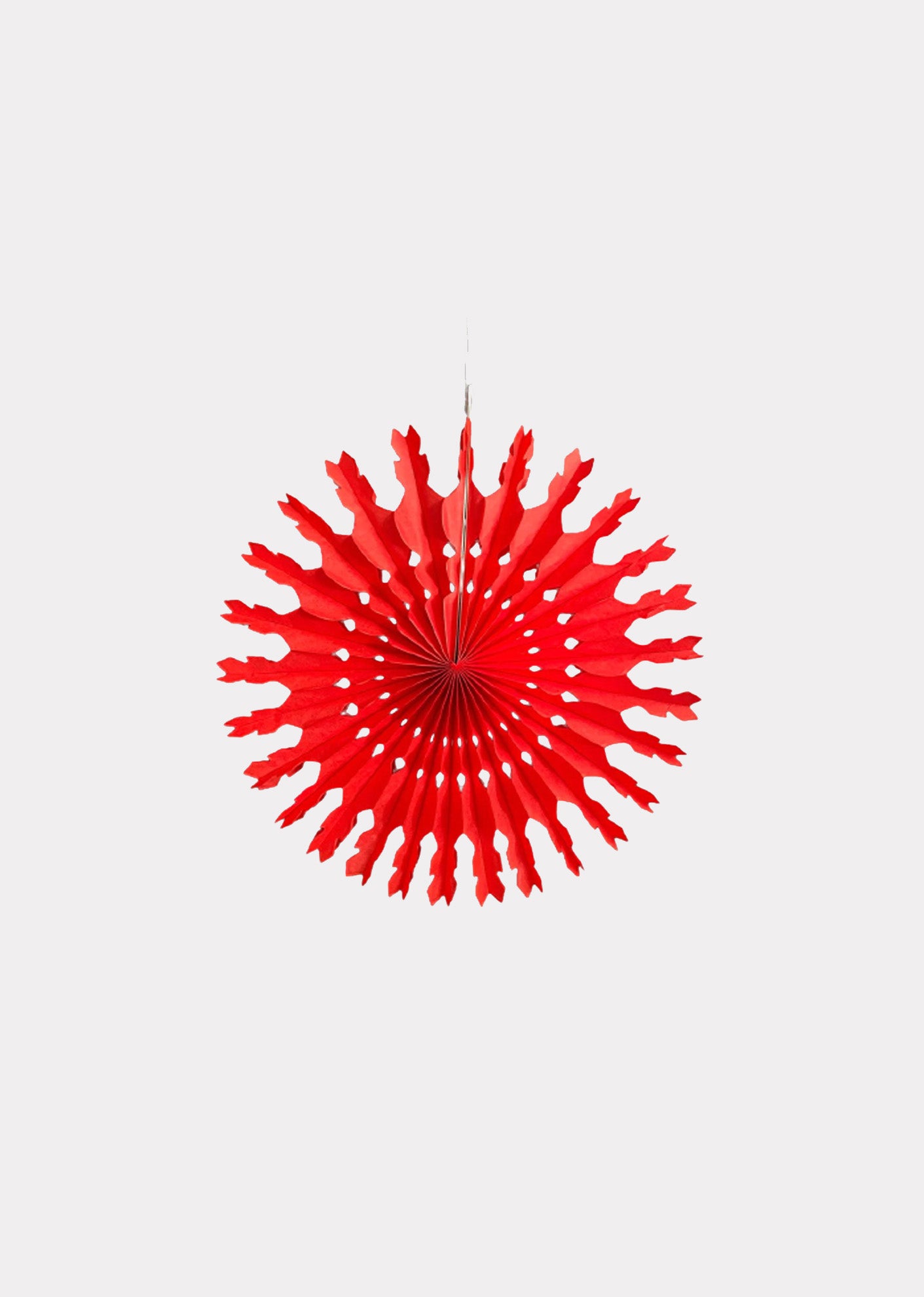 PETRA BOASE PAPER FAN - RED