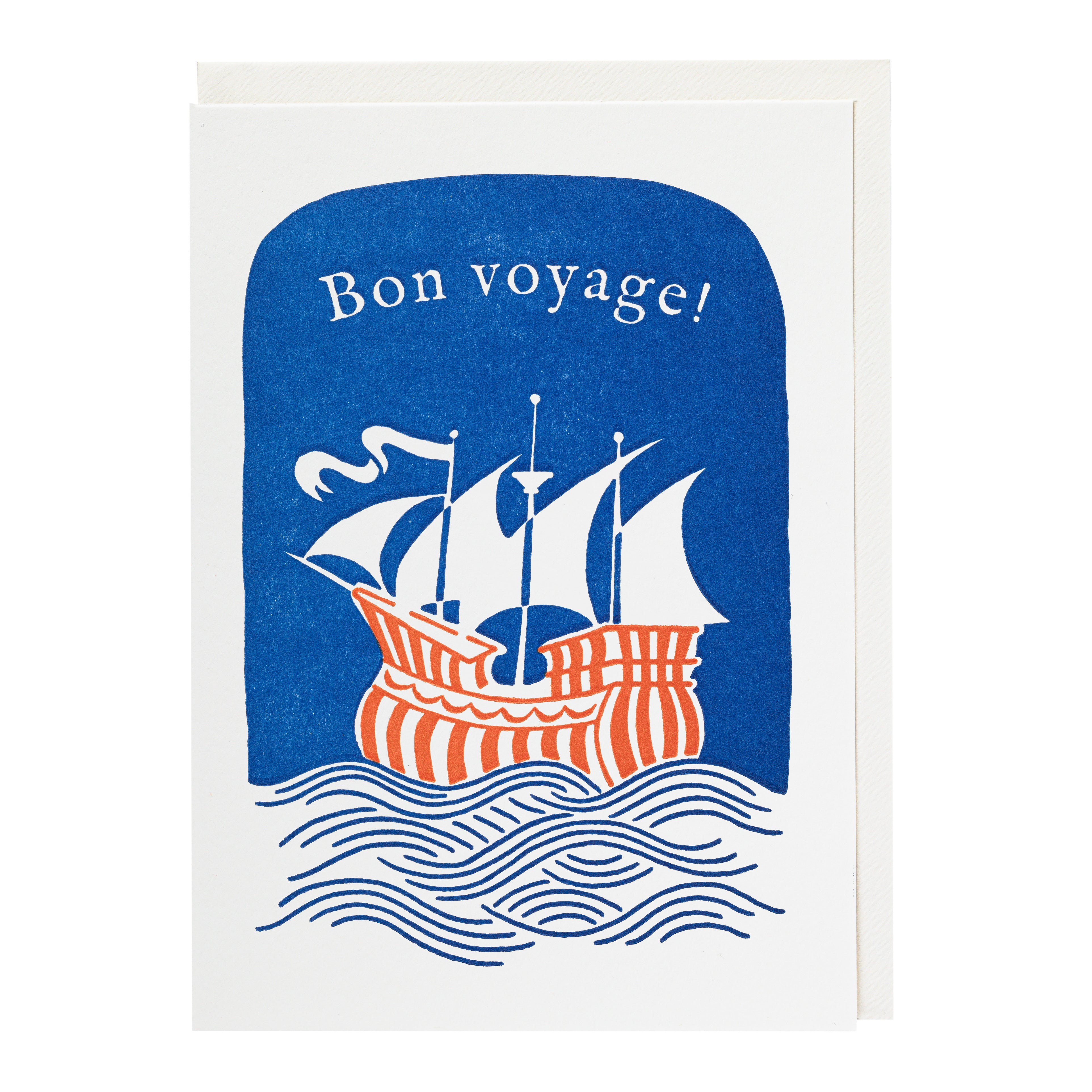 SINGLE CARD - BON VOYAGE